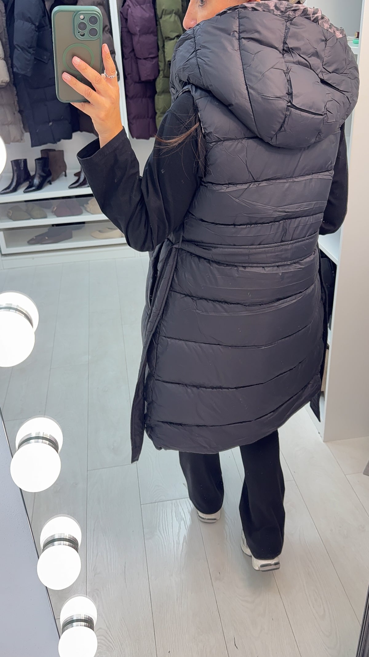 Aston Reversible Quilted Leopard Gilet