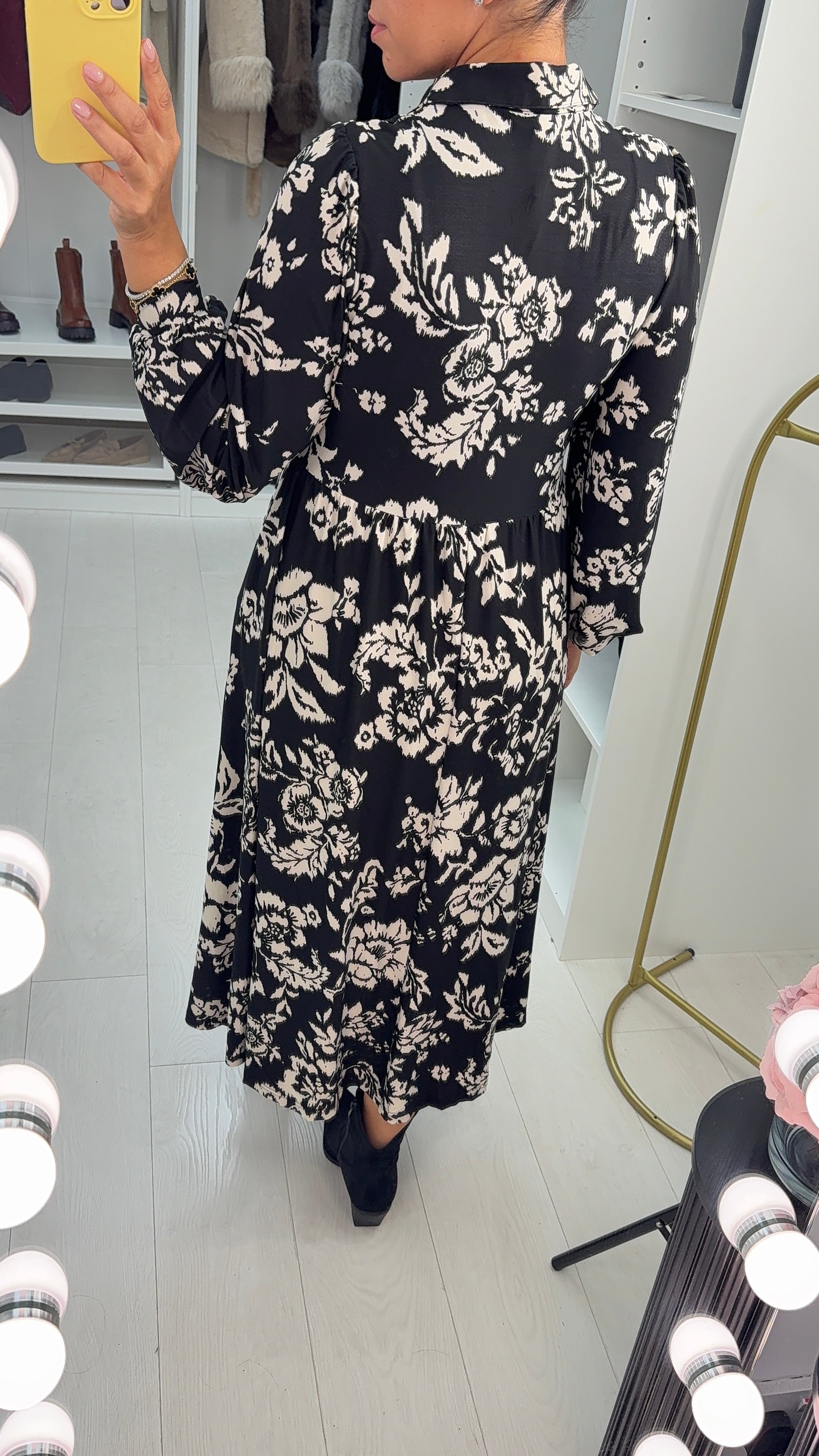 Dulce Floral Print Magic Maxi Dress