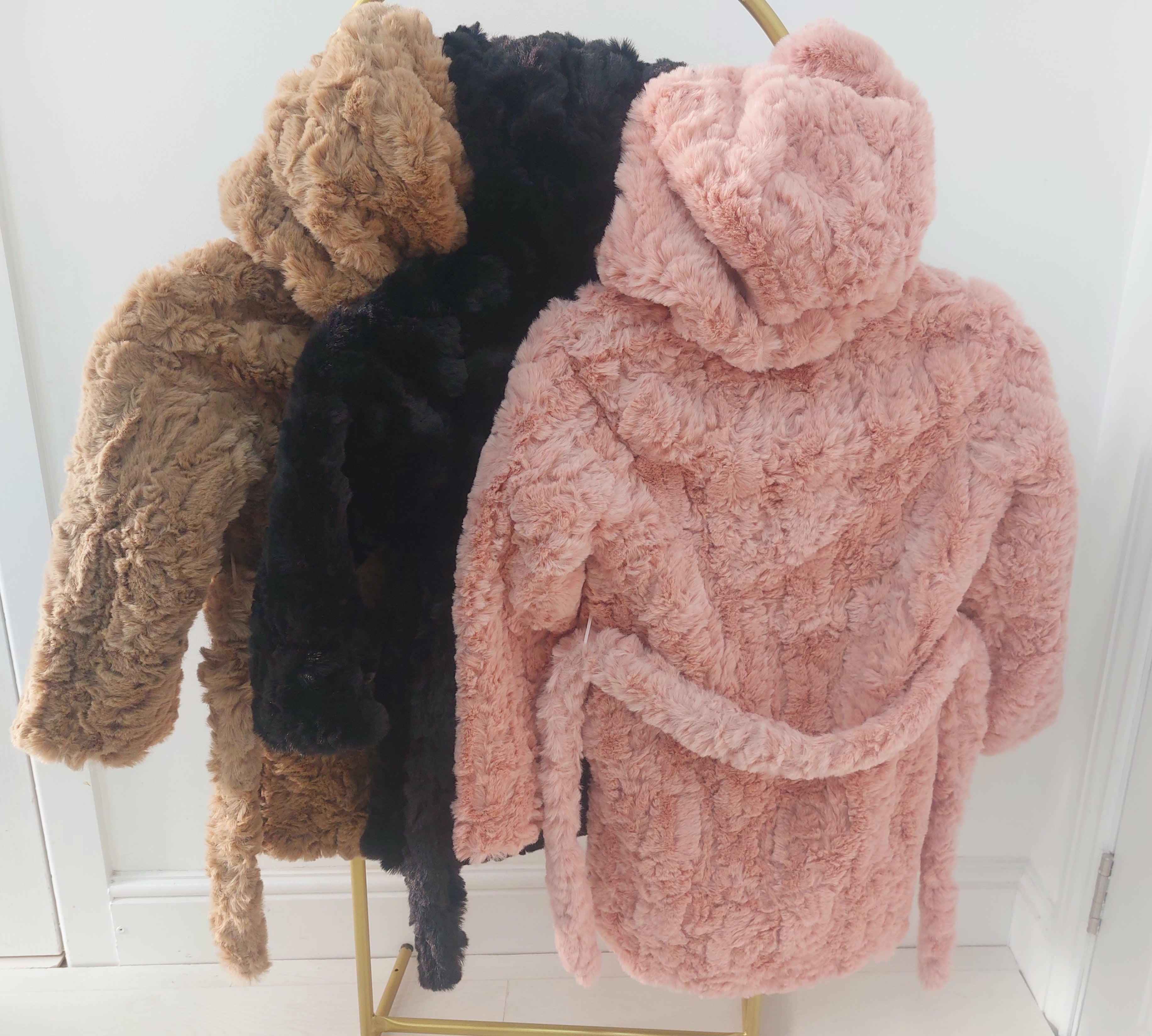 Elin KIDS Faux Fur Hooded Coat