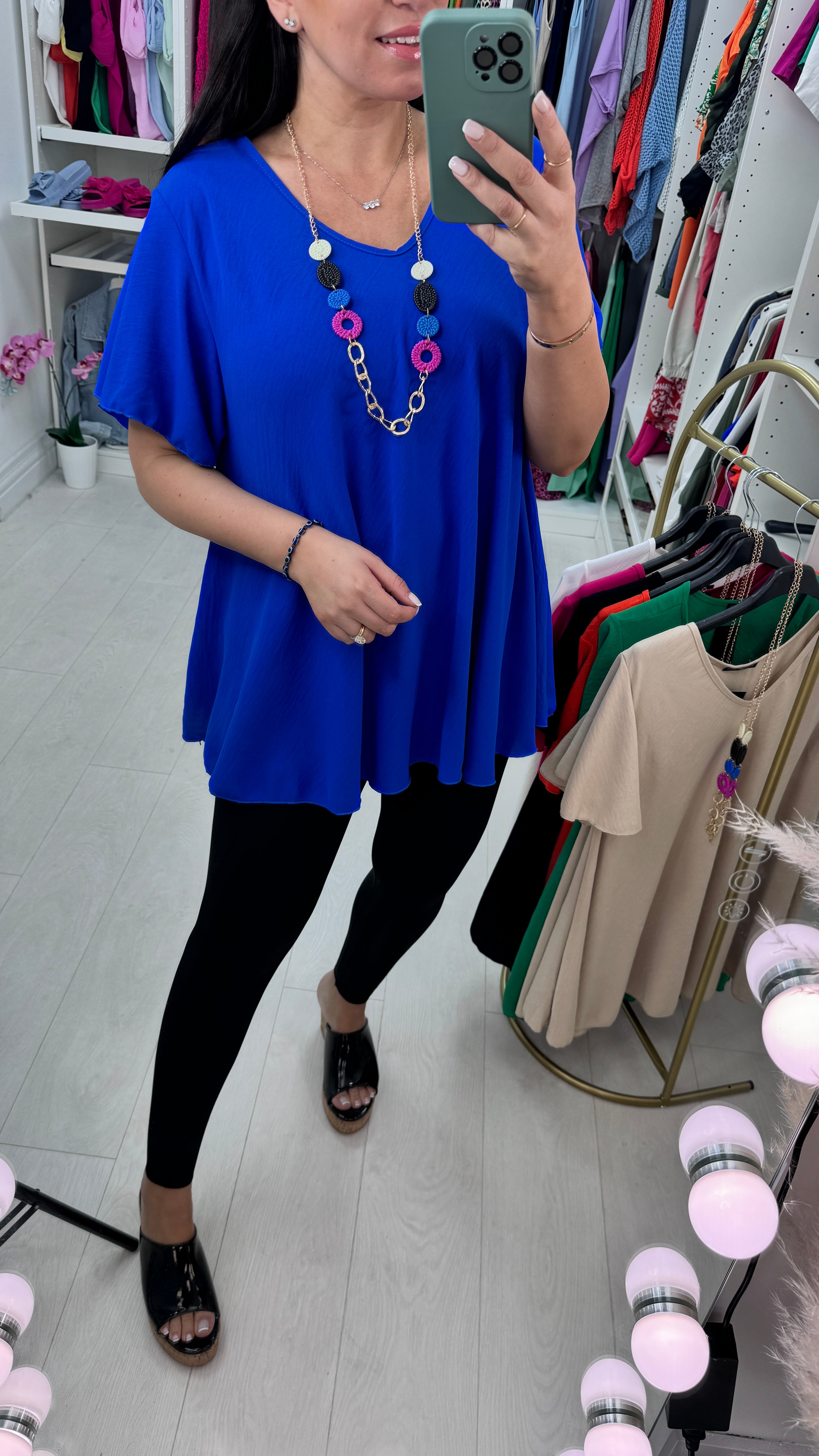 Bernice Angel Sleeve Top