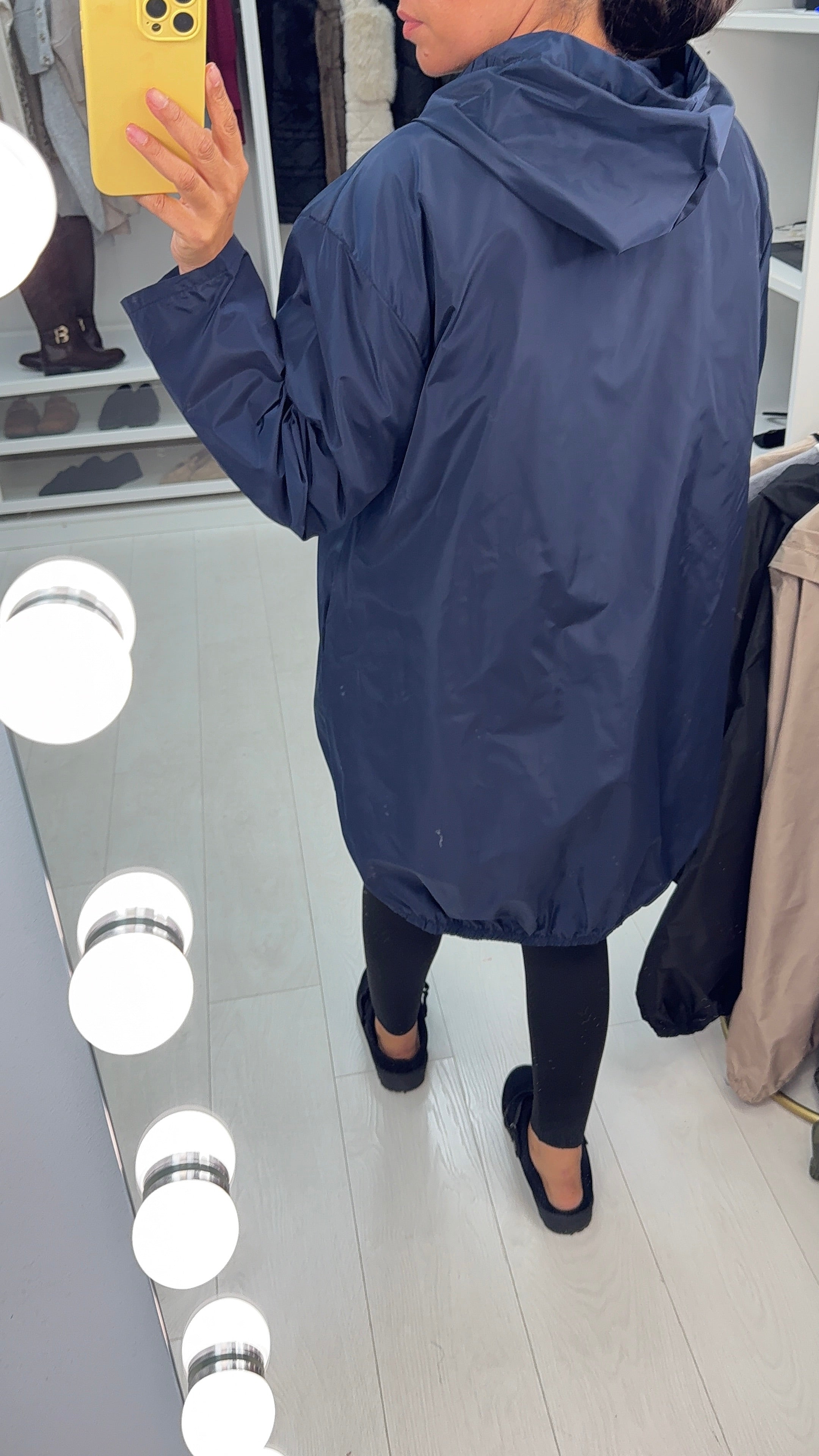 Alison Plain Lightweight Longline Jacket