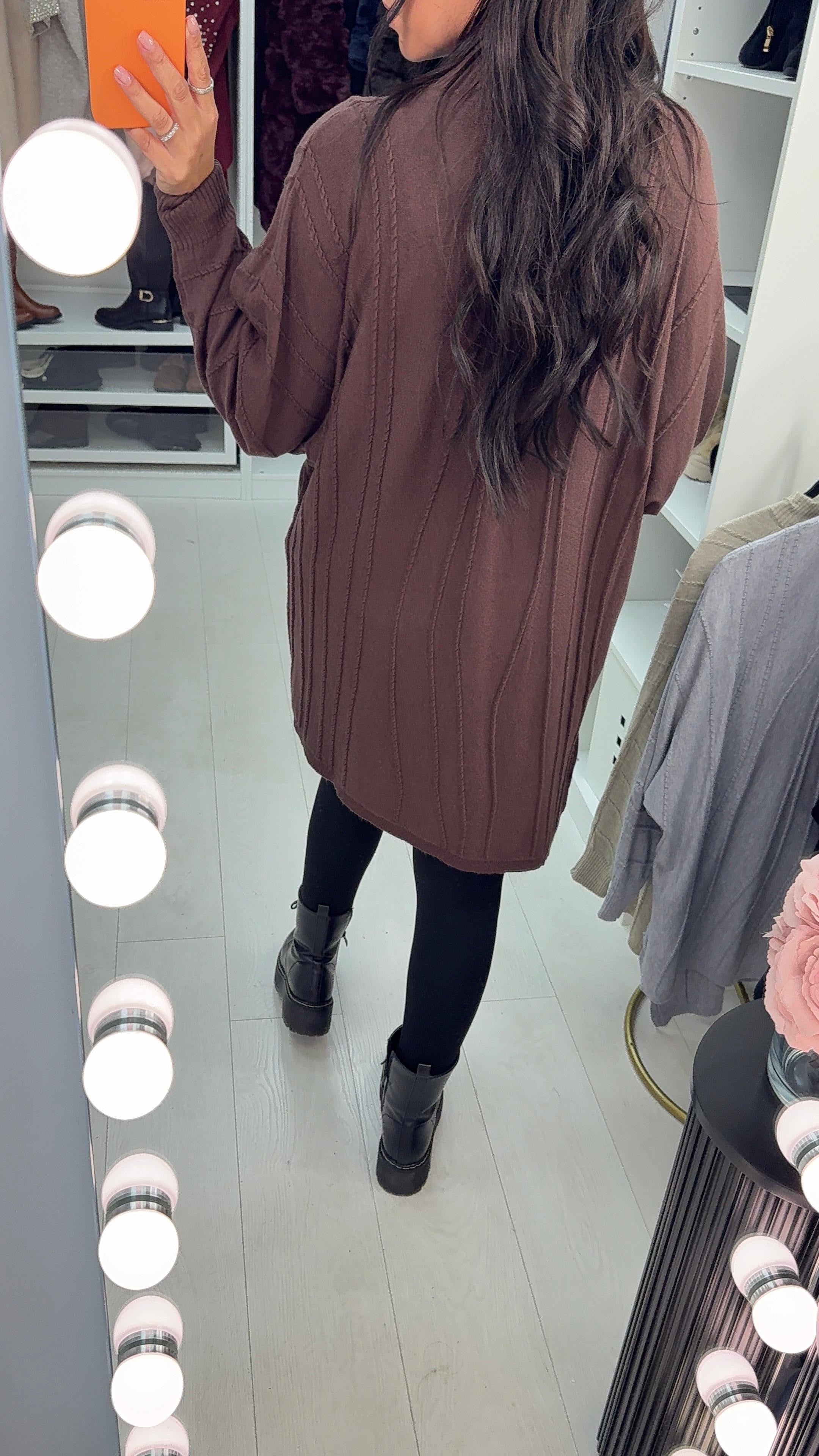 Ayeza Plain Asymmetric Loose Fit Jumper