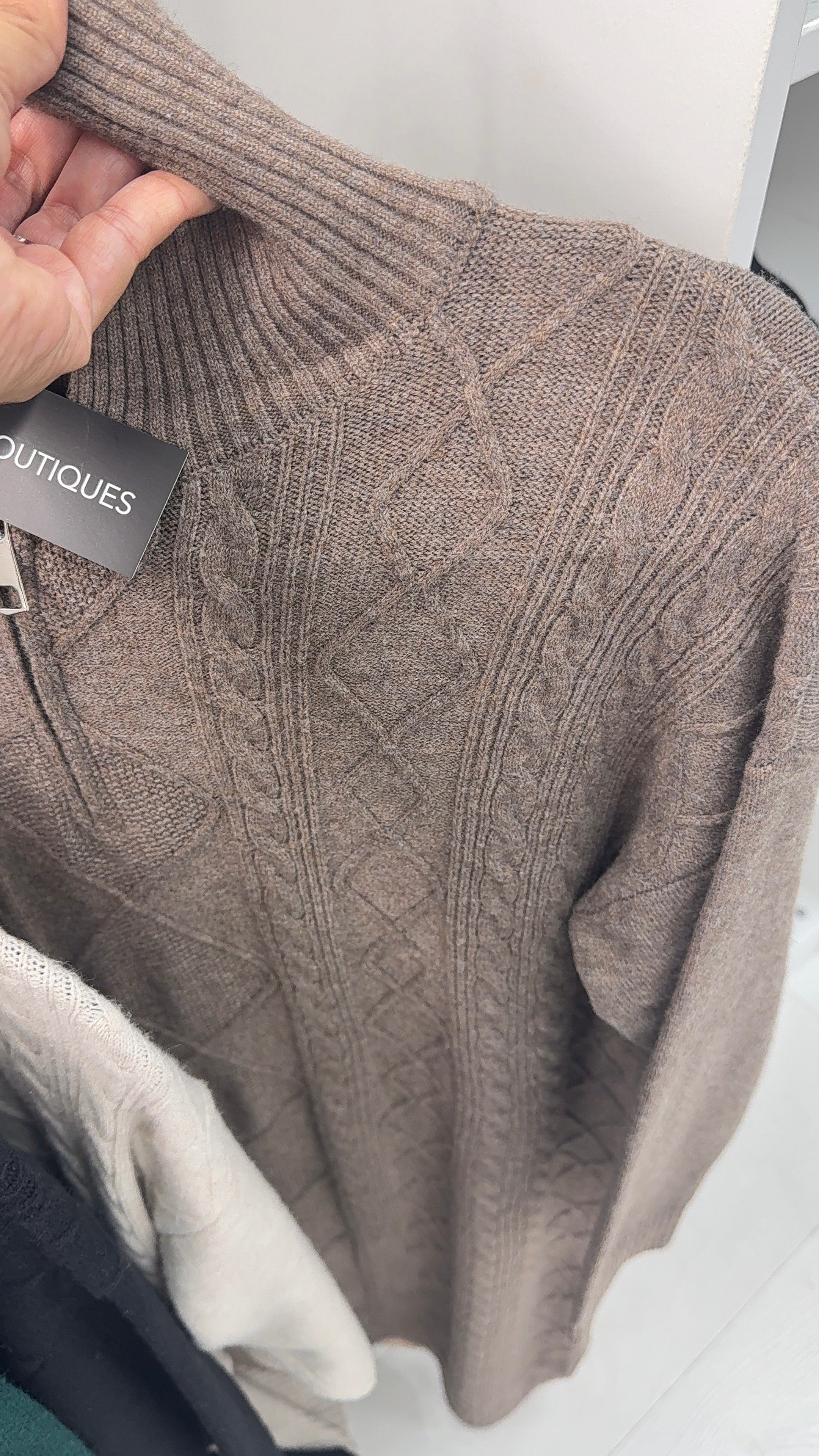 Merlo Zip Front Knitted Dress