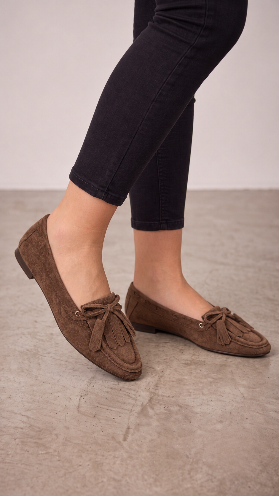 Renee Faux Suede Loafers