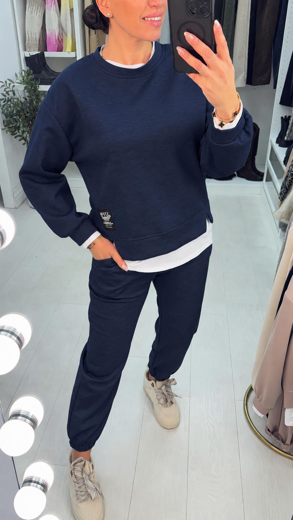 Paxton Plain Sweatshirt And Joggers Set