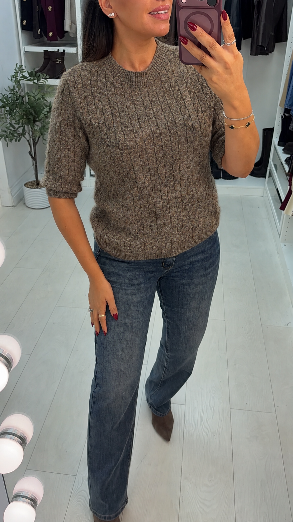 Demina Super Soft Cable Knit Jumper