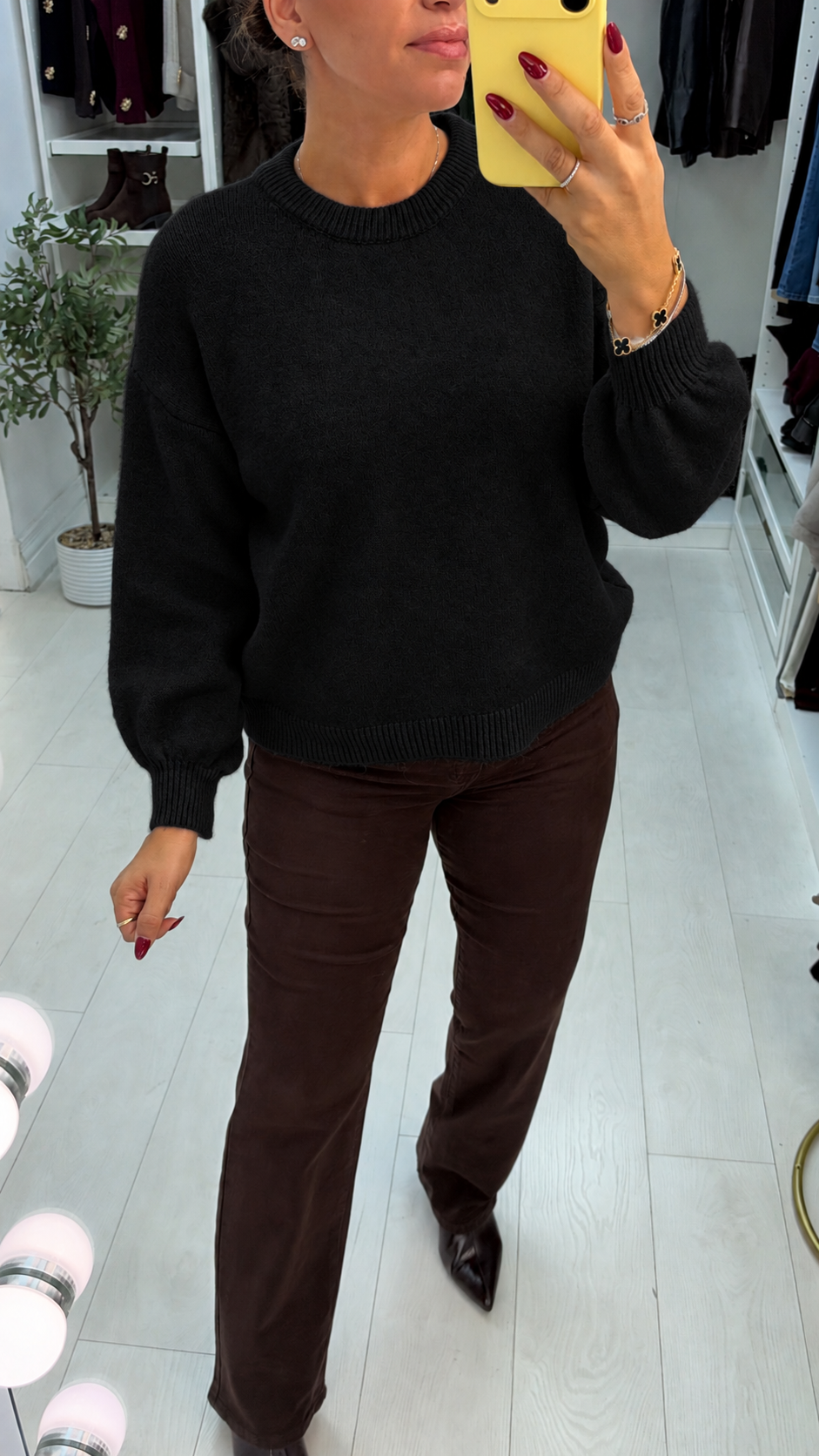Ulyana Plain Super Soft Jumper