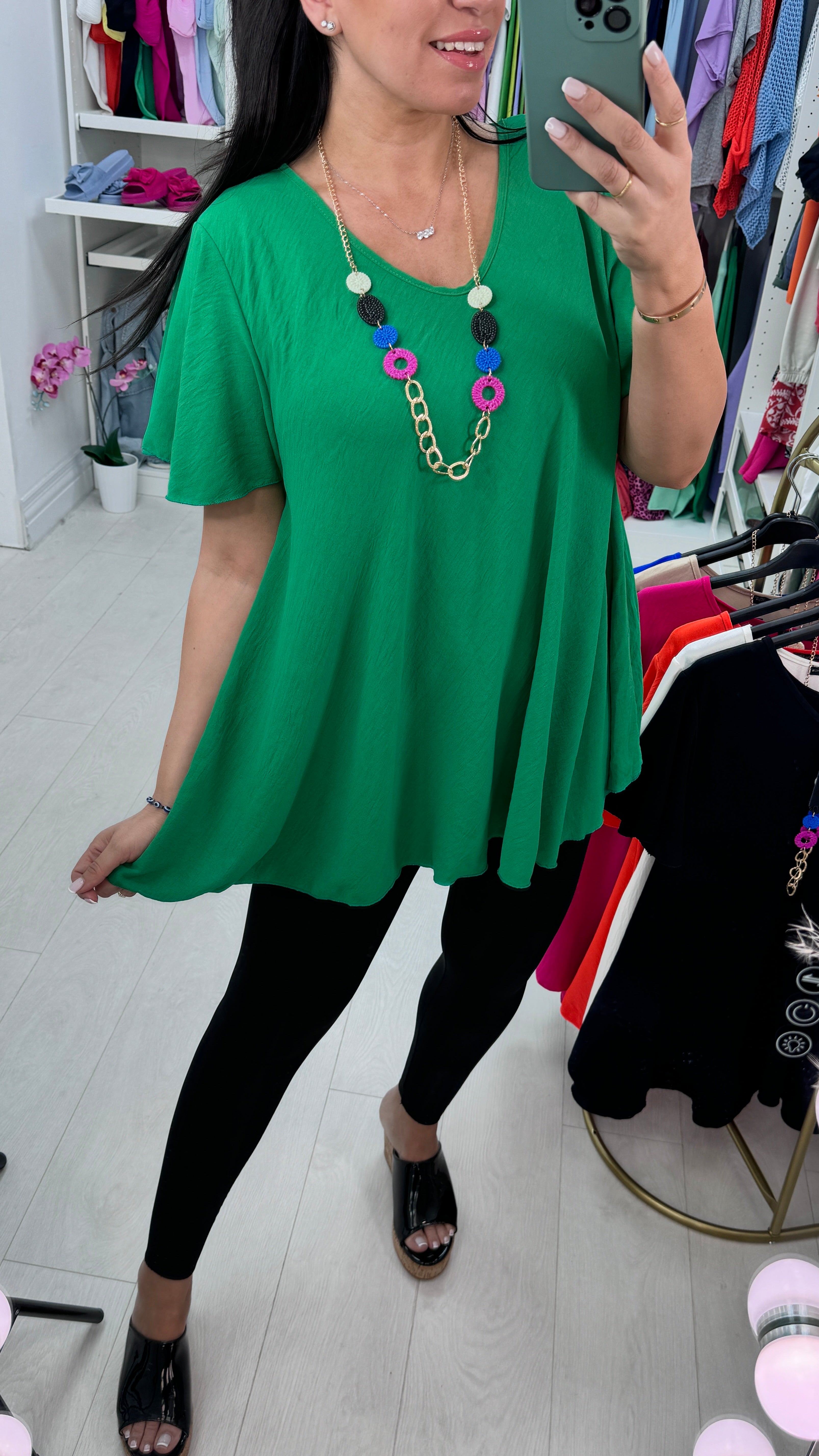 Bernice Angel Sleeve Top