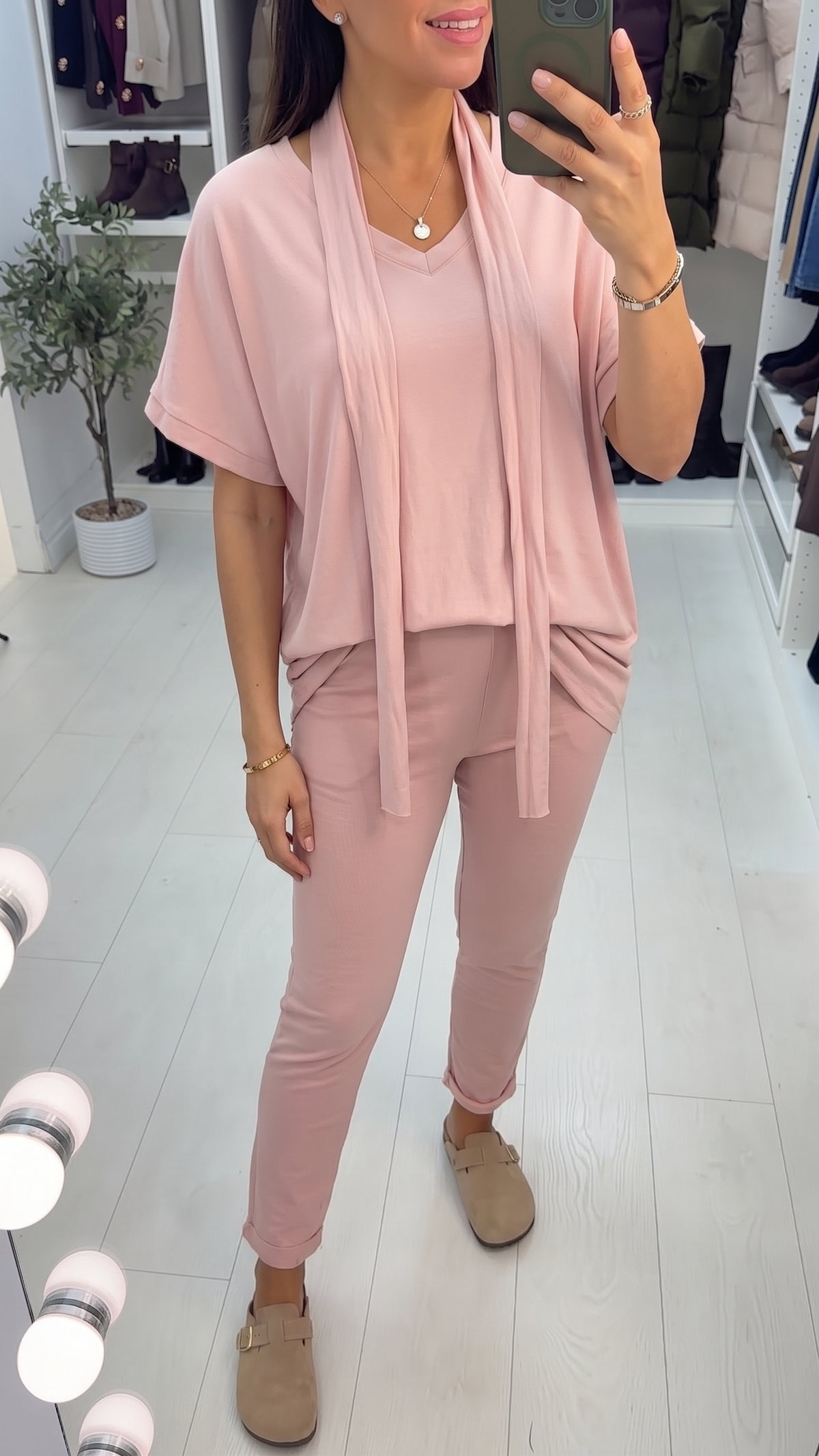 Lana Oversized 3 Piece Scarf Loungewear Set