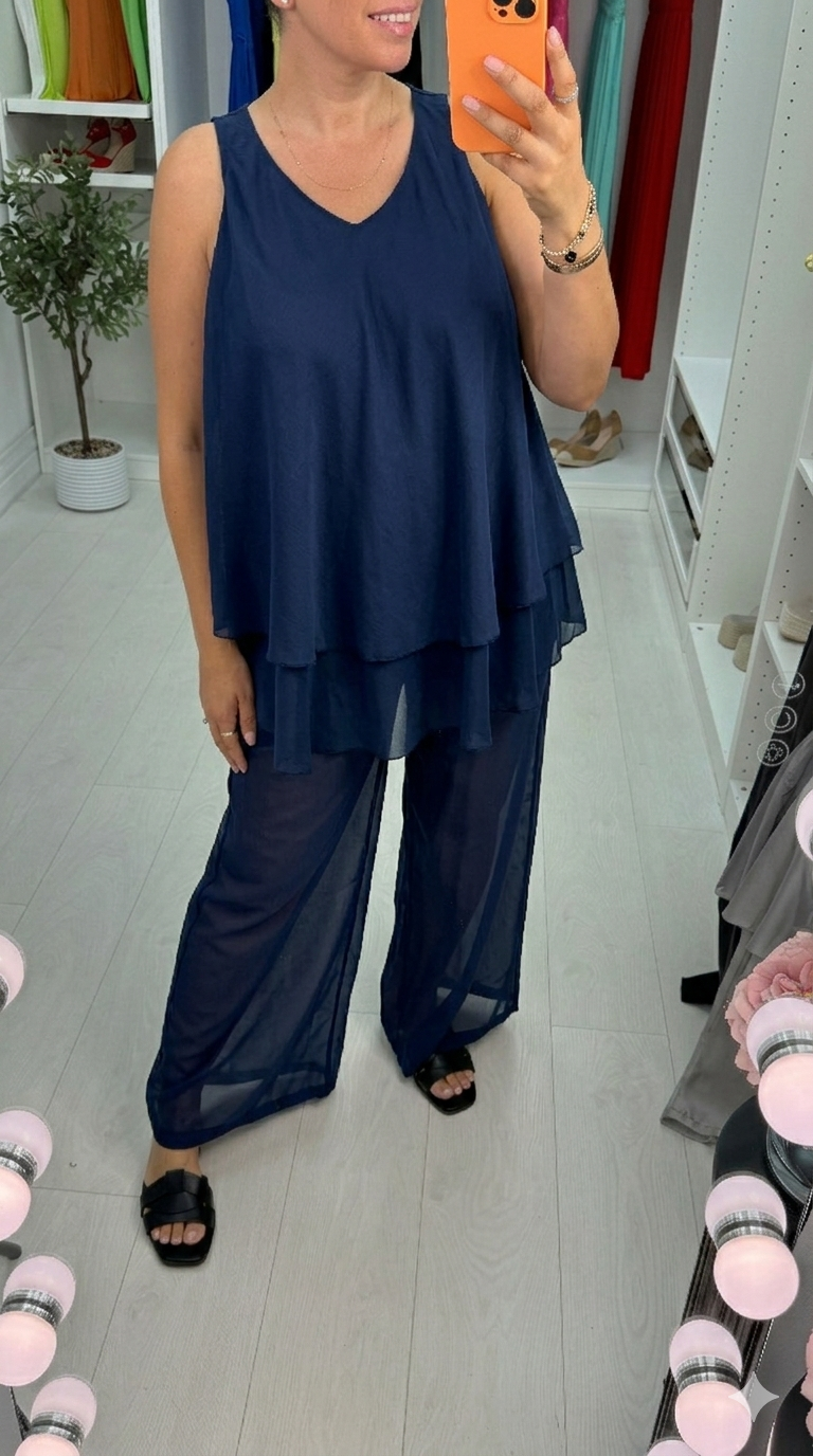 Gloria Plain Loose Fit Lightweight Co-Ord