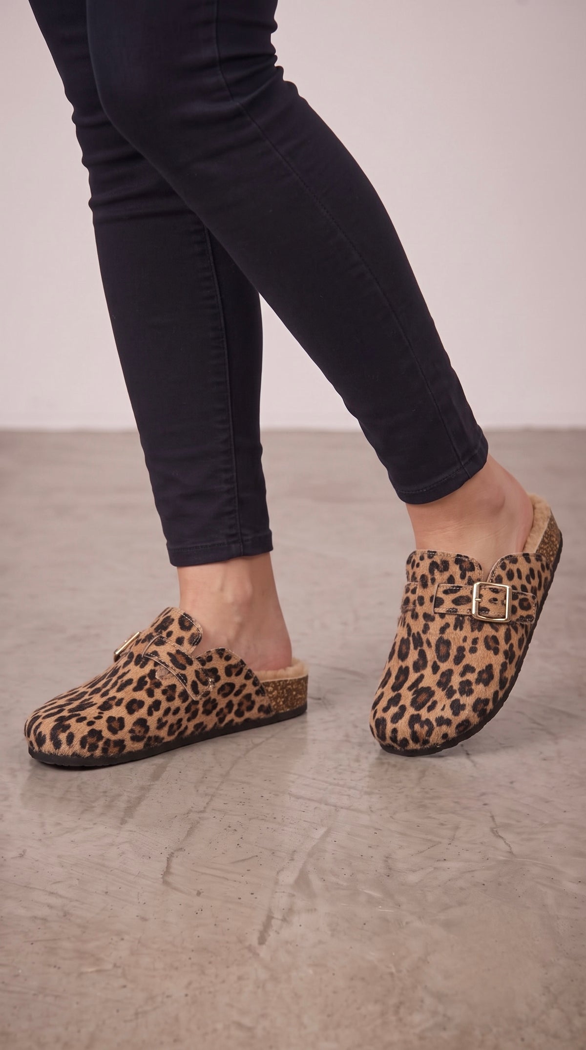 Jamilla Faux Fur Lined Clogs