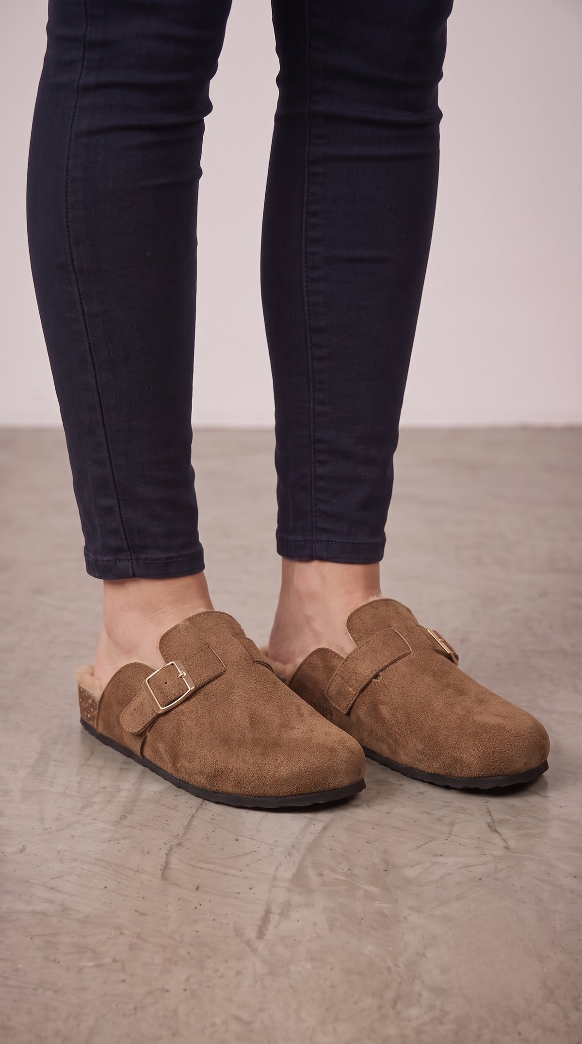 Jamilla Faux Fur Lined Clogs