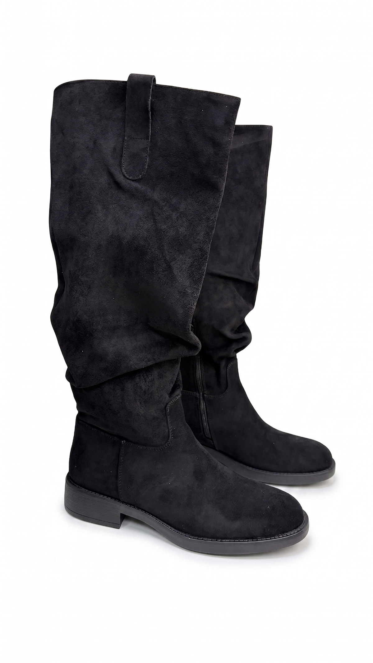 Jackie Faux Suede Knee High Boot