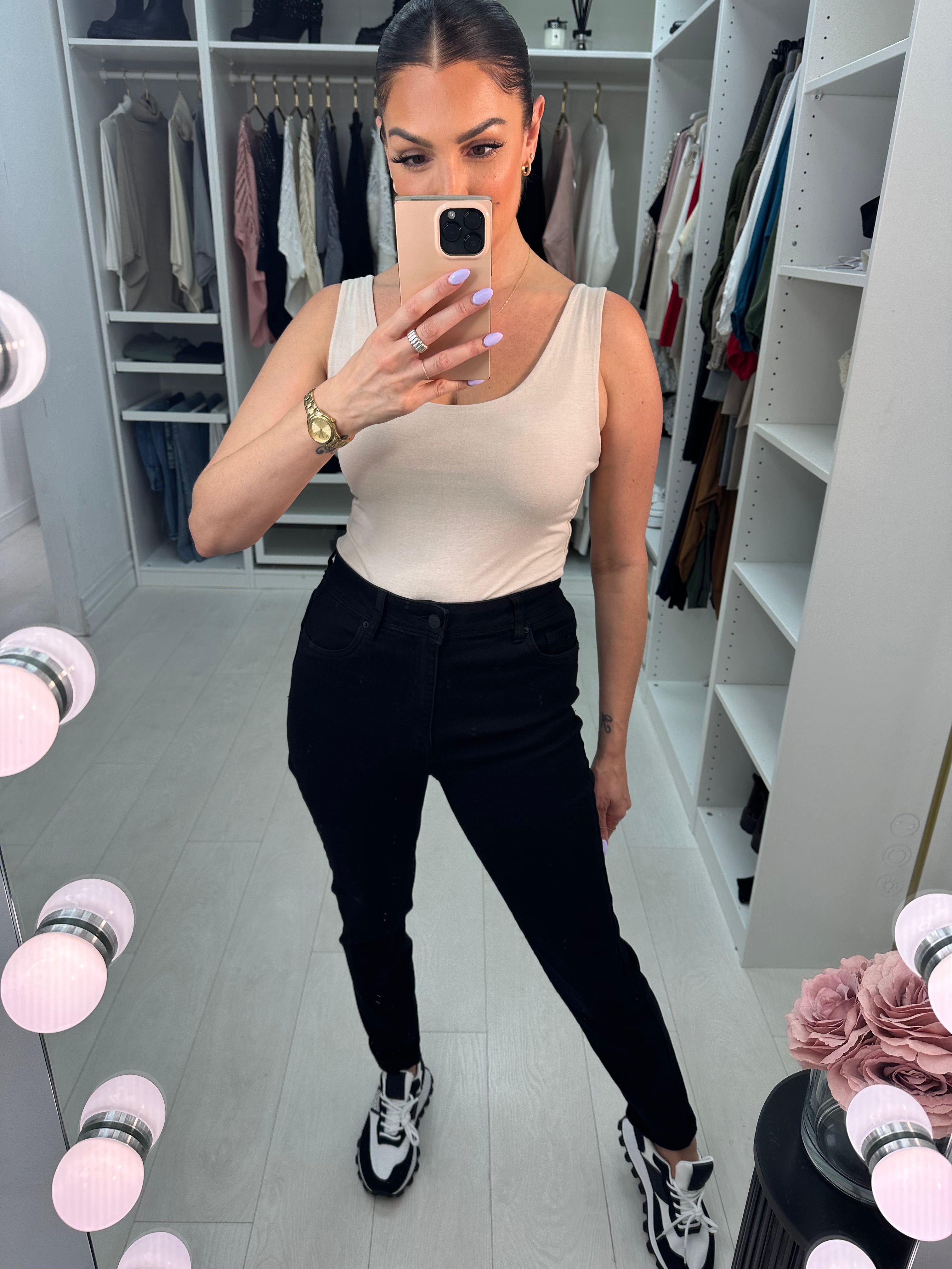 Julio Black Super Stretch High Waist Jeans