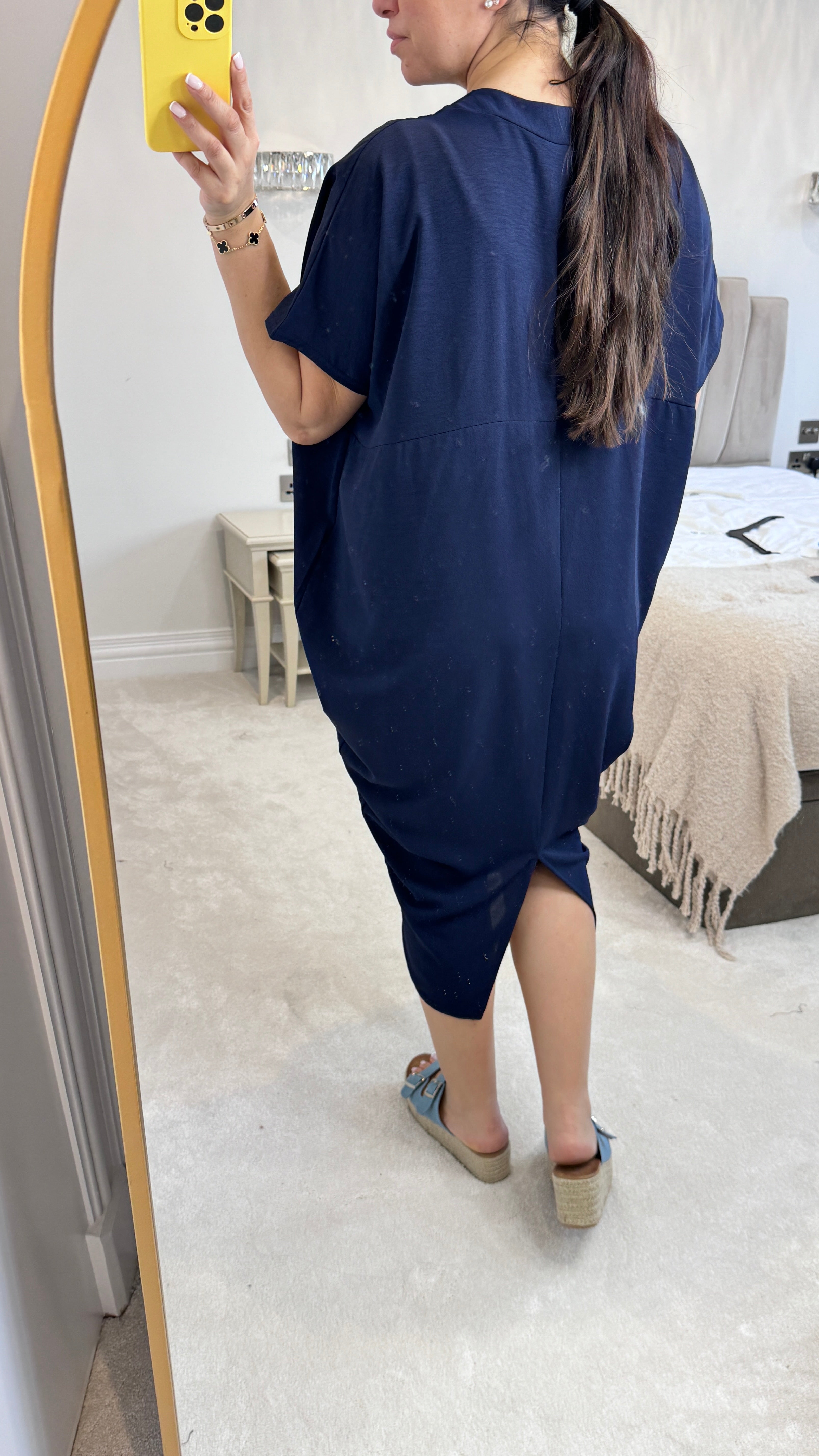 Joy V Neck Oversized Dress