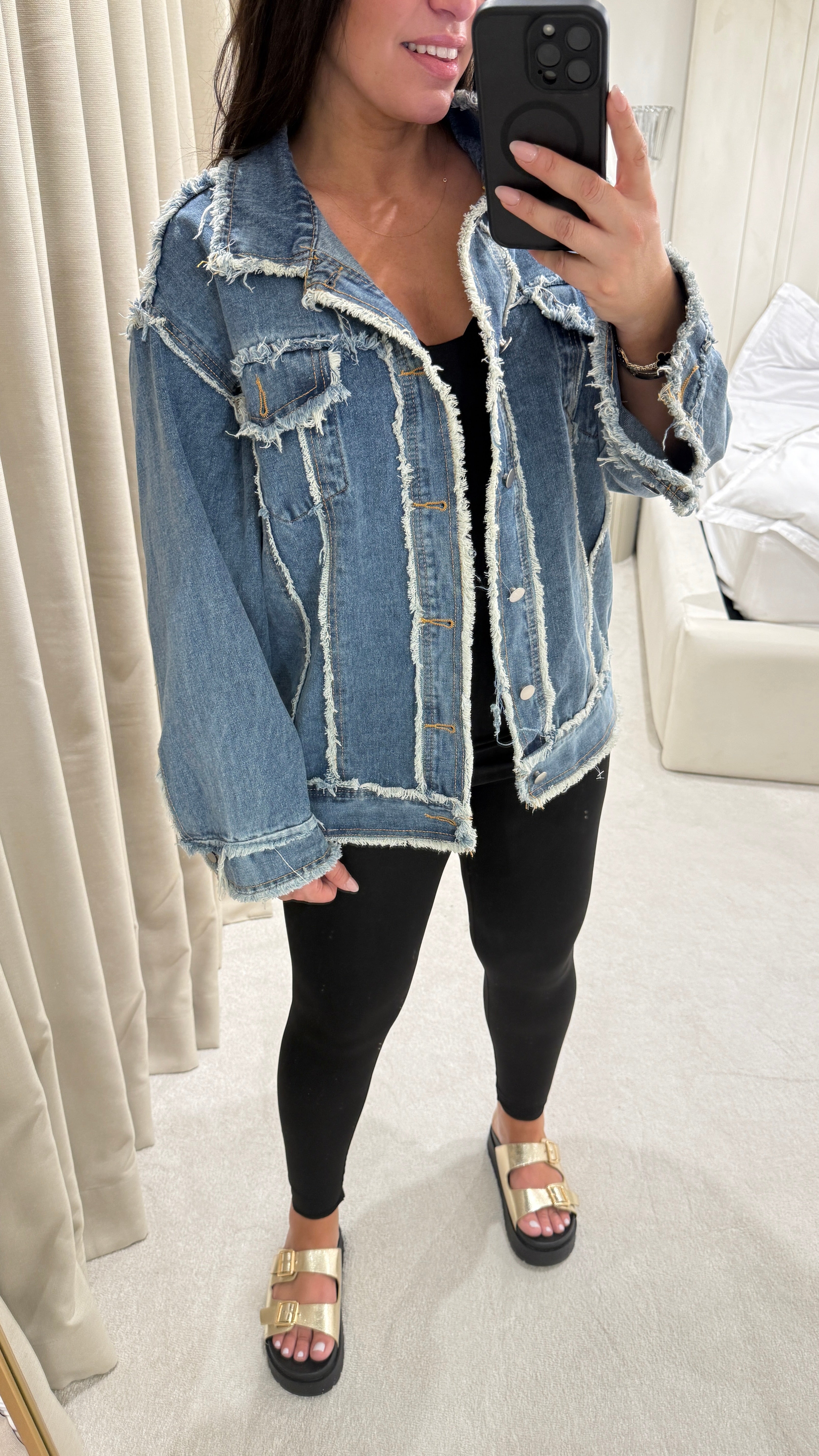 Freya Fray Edge Denim Jacket