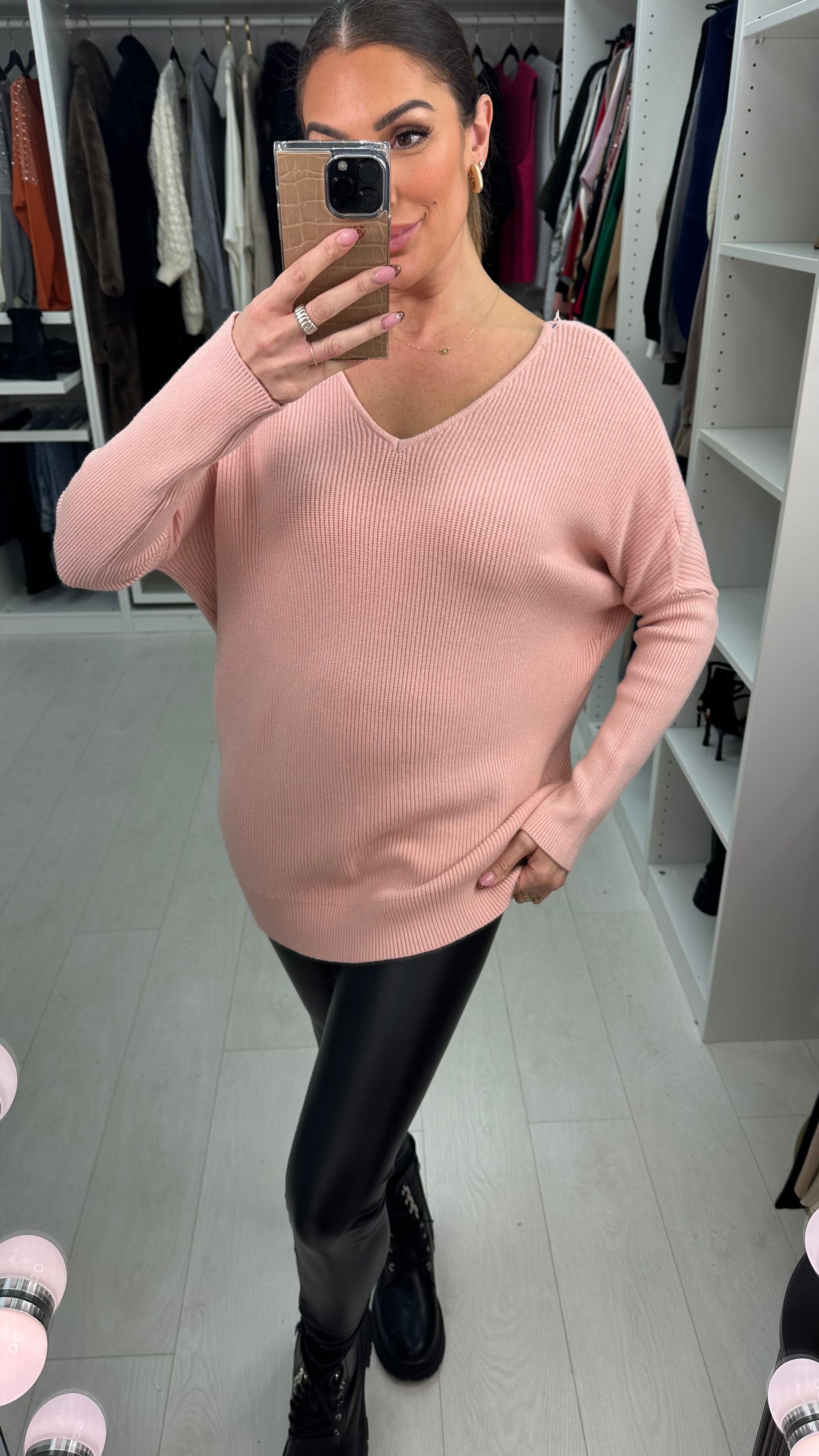 Olani Bow Tie Knit Jumper