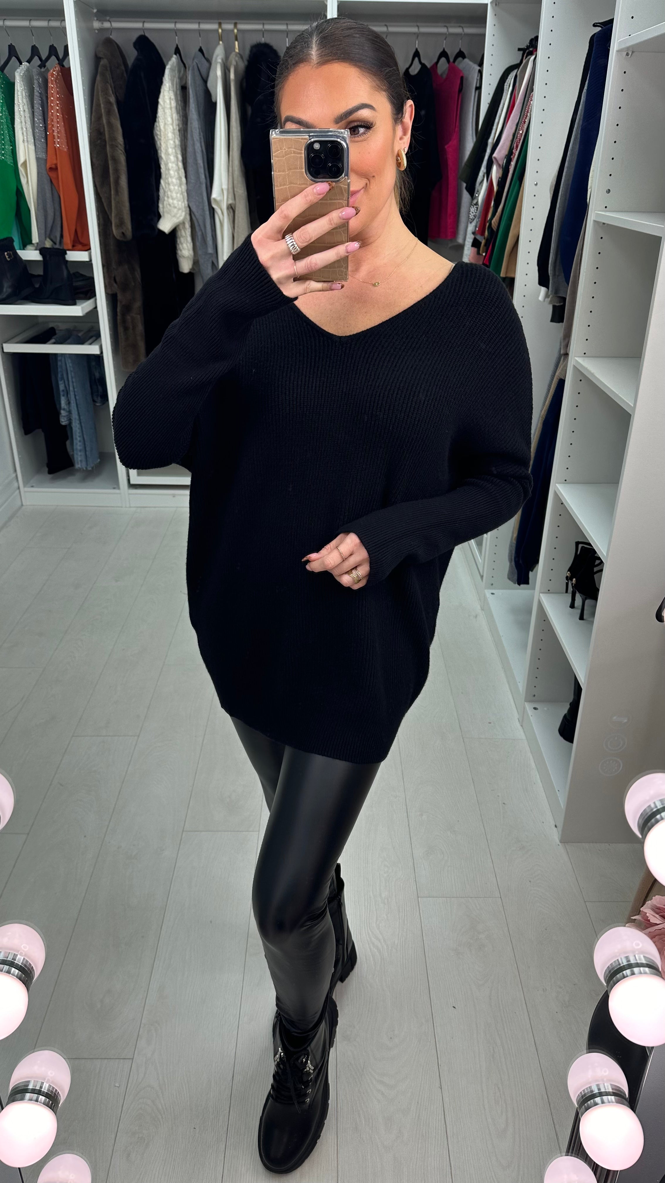 Olani Bow Tie Knit Jumper