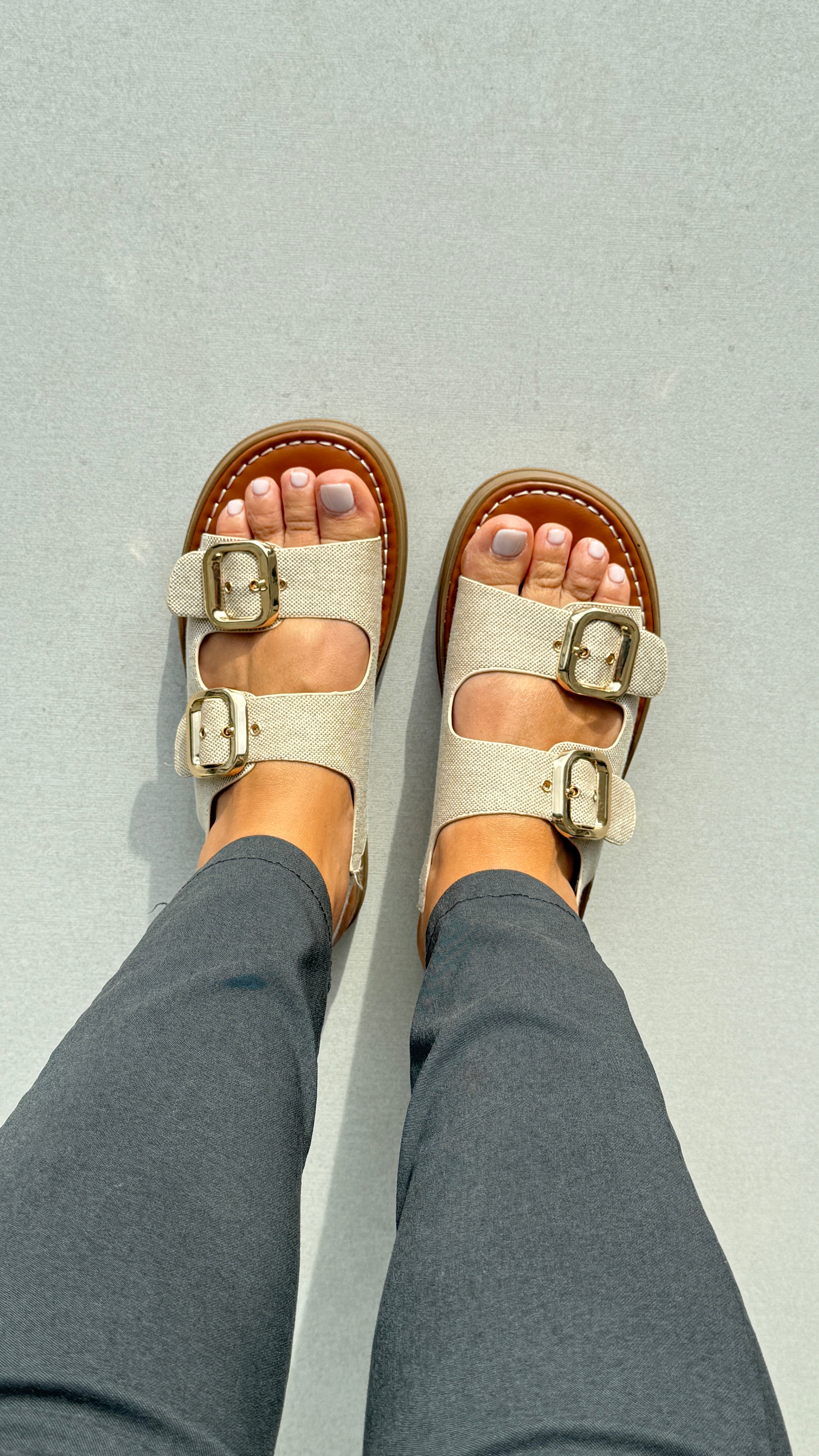Destina Buckle Sandals
