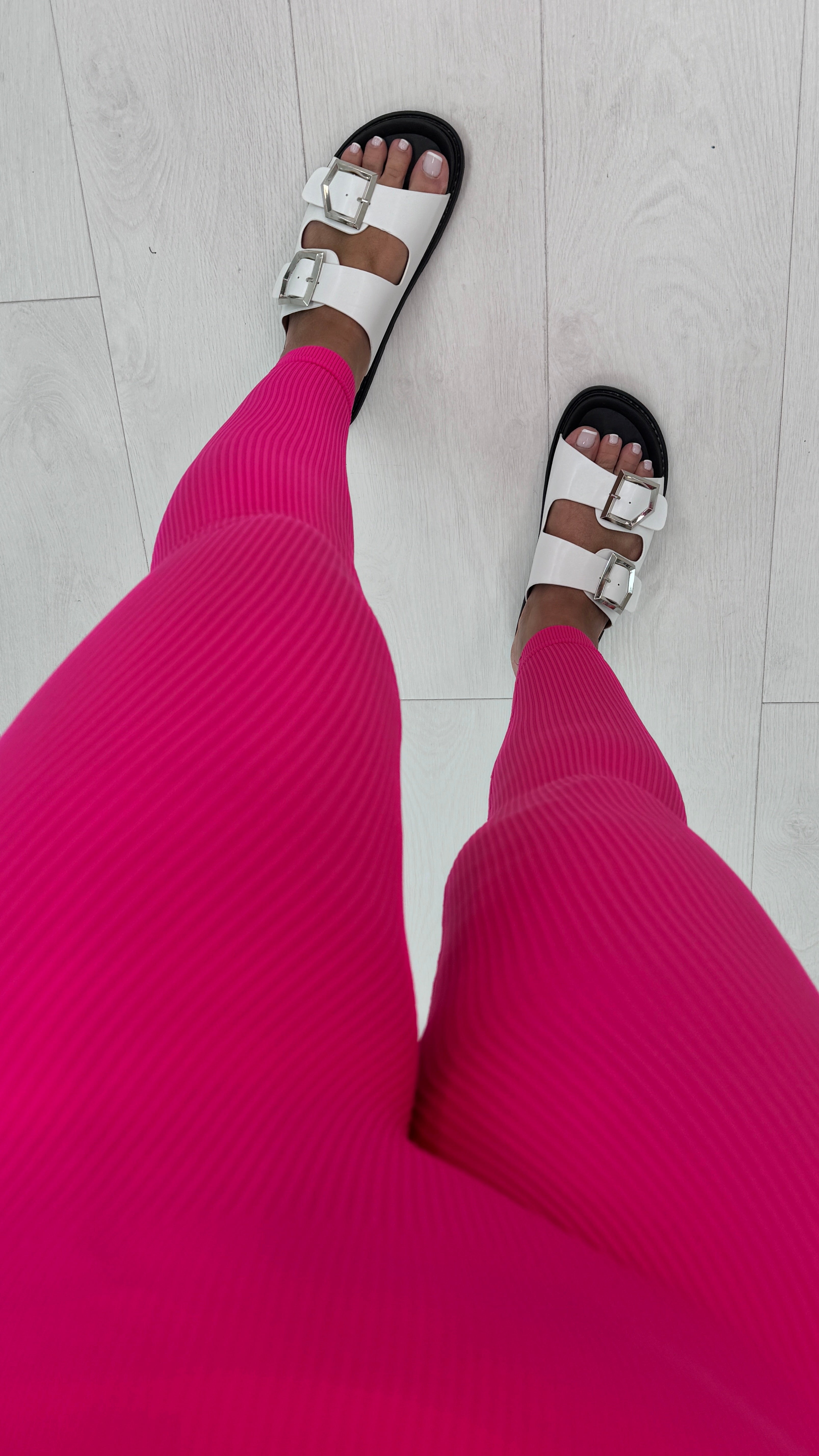 Ella Ribbed High Waist Leggings