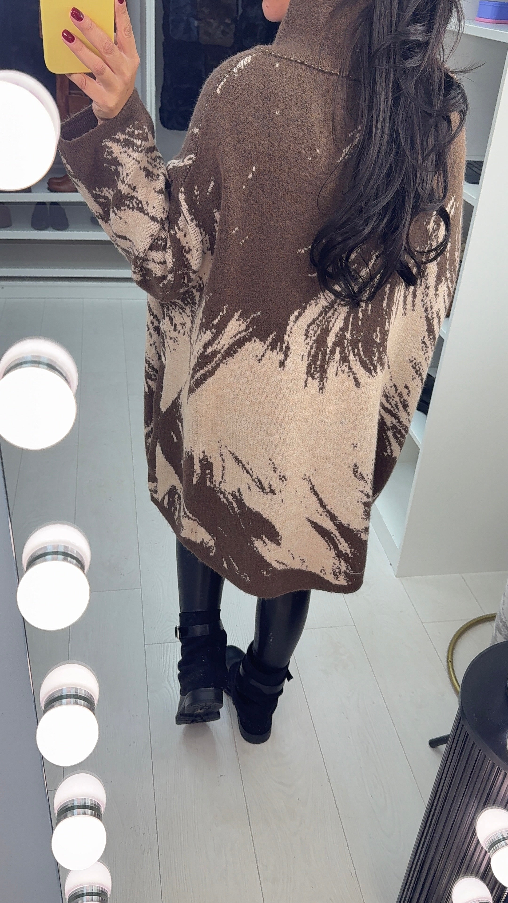 Florence Super Soft High Neck Oversized Jumper