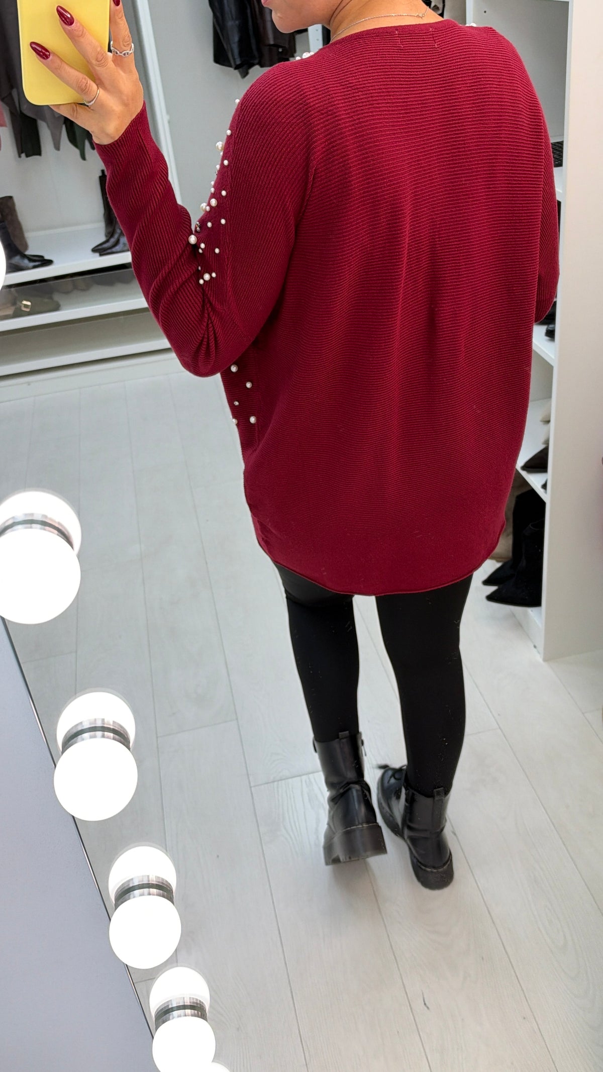 Hannah Pearl Embellished Jumper