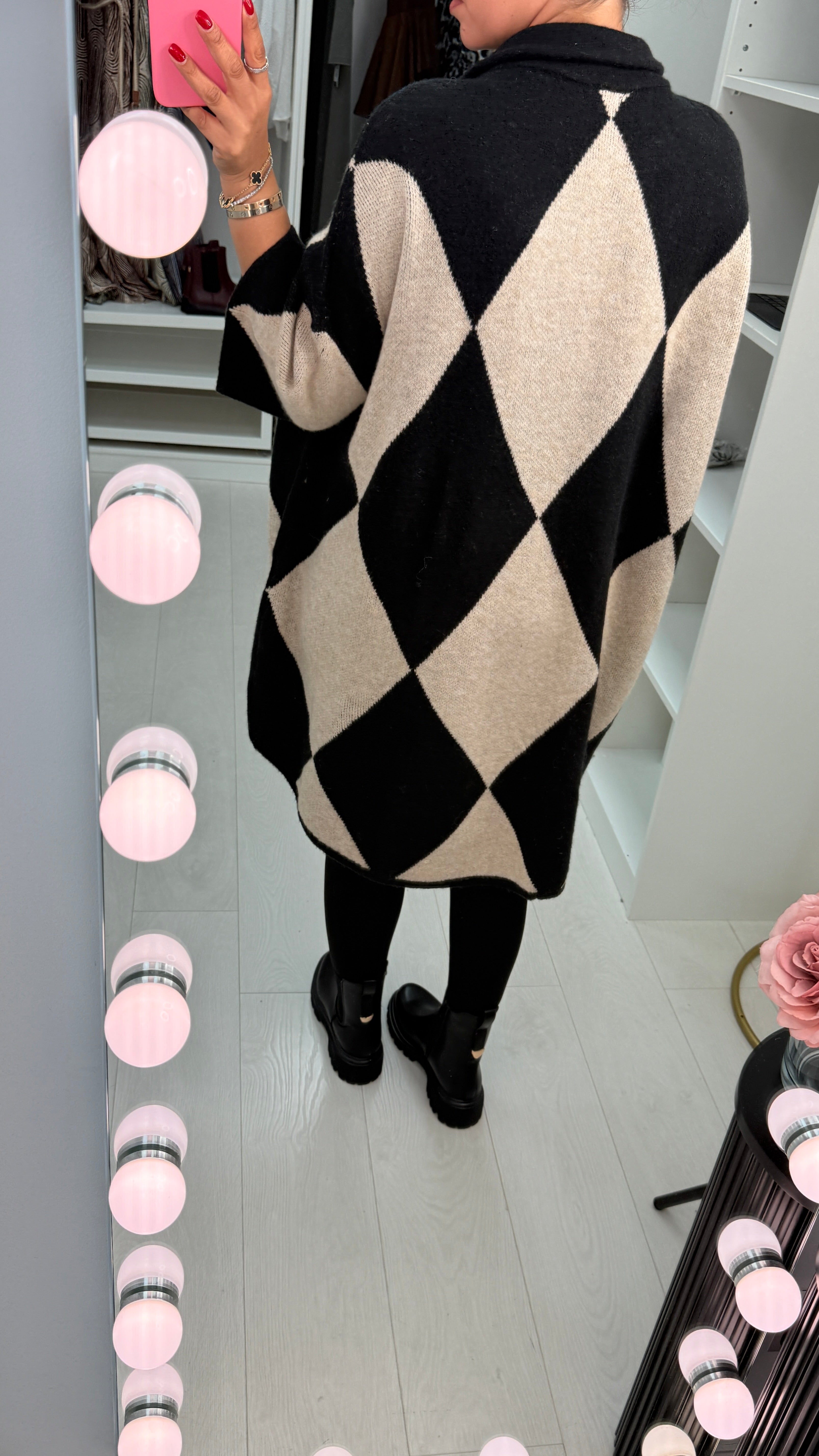 Laia Colour Block Super Soft Oversized Jumper