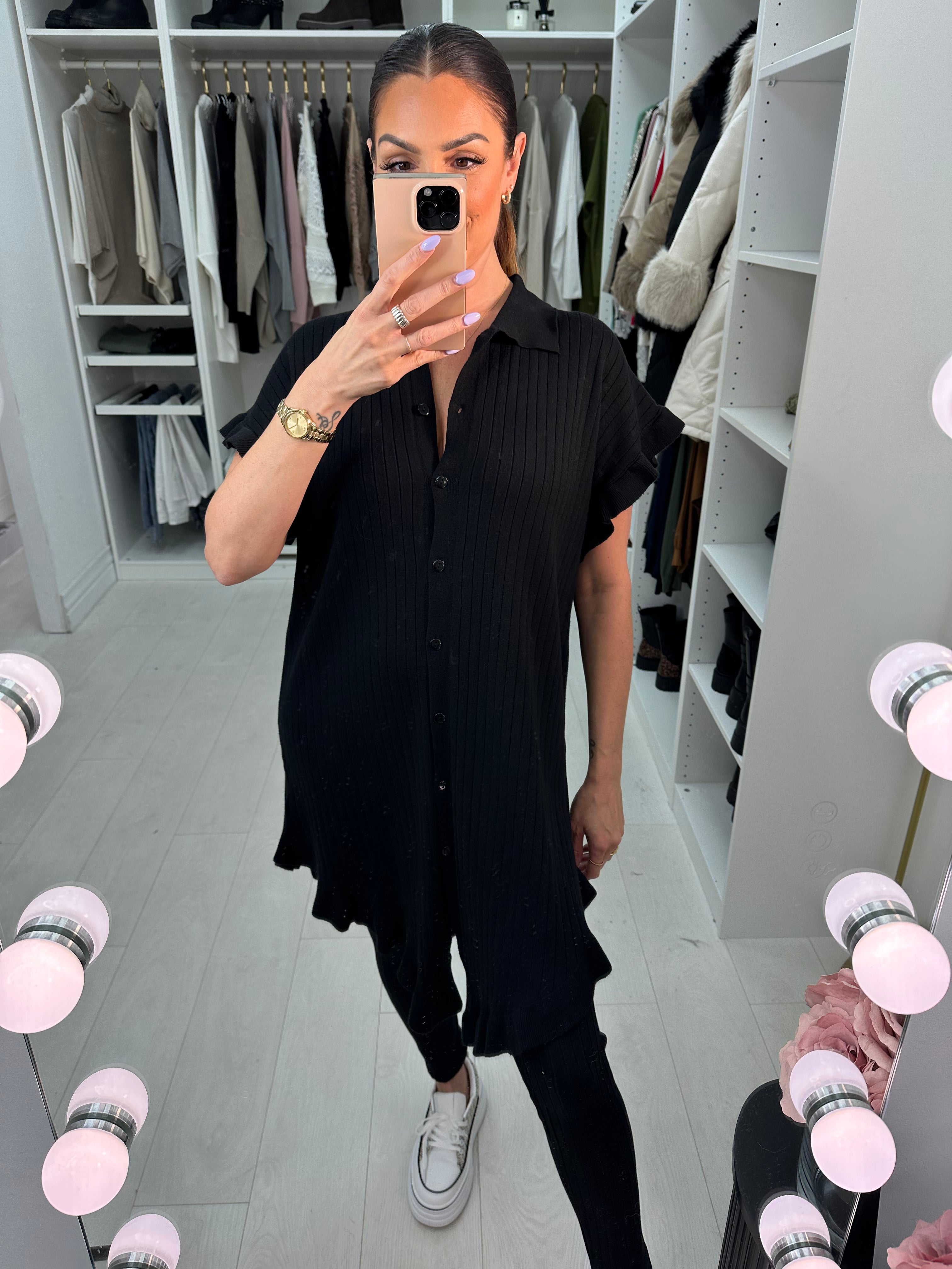 Zamira Frill Detail Loungewear Set