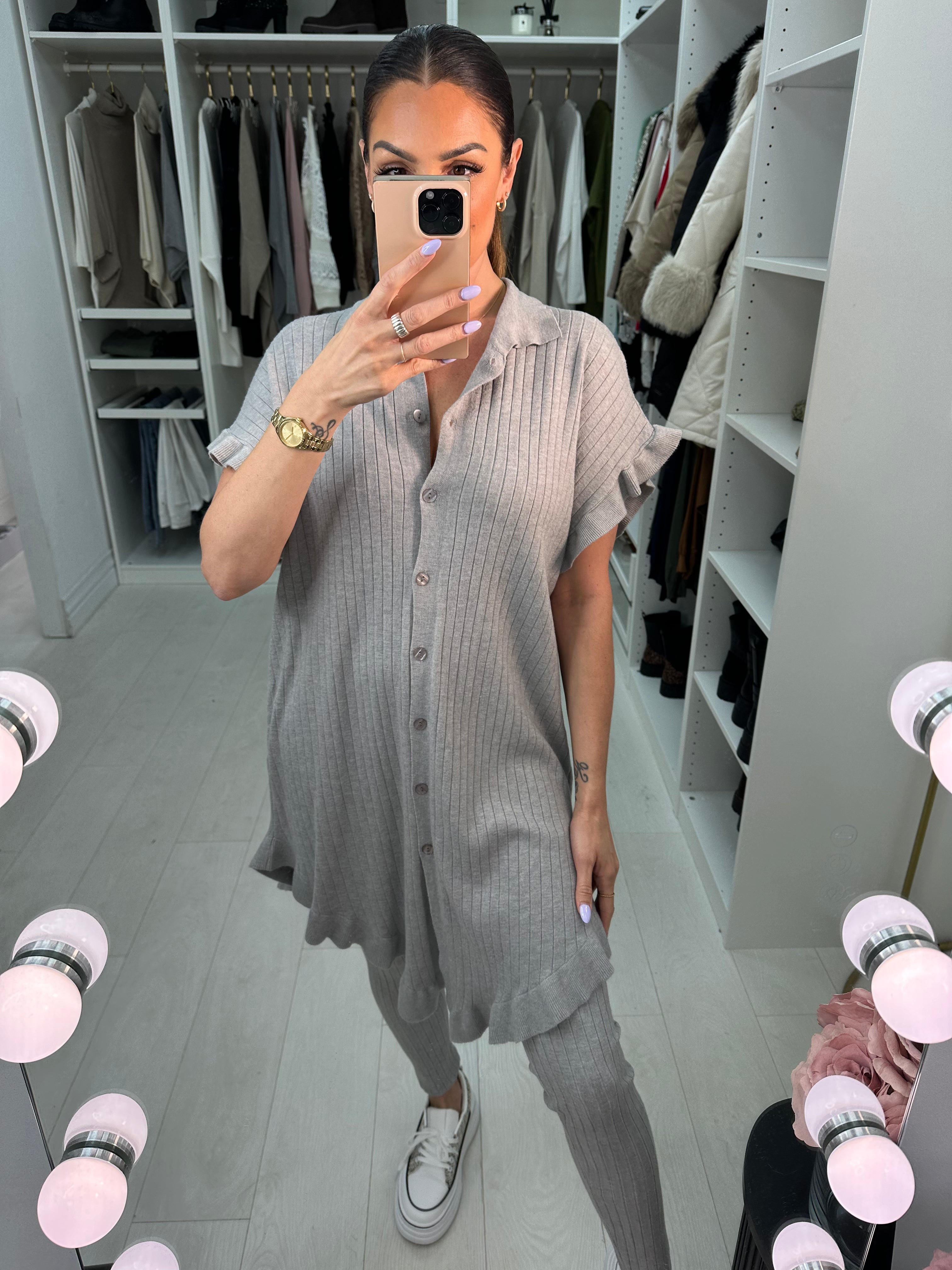 Zamira Frill Detail Loungewear Set