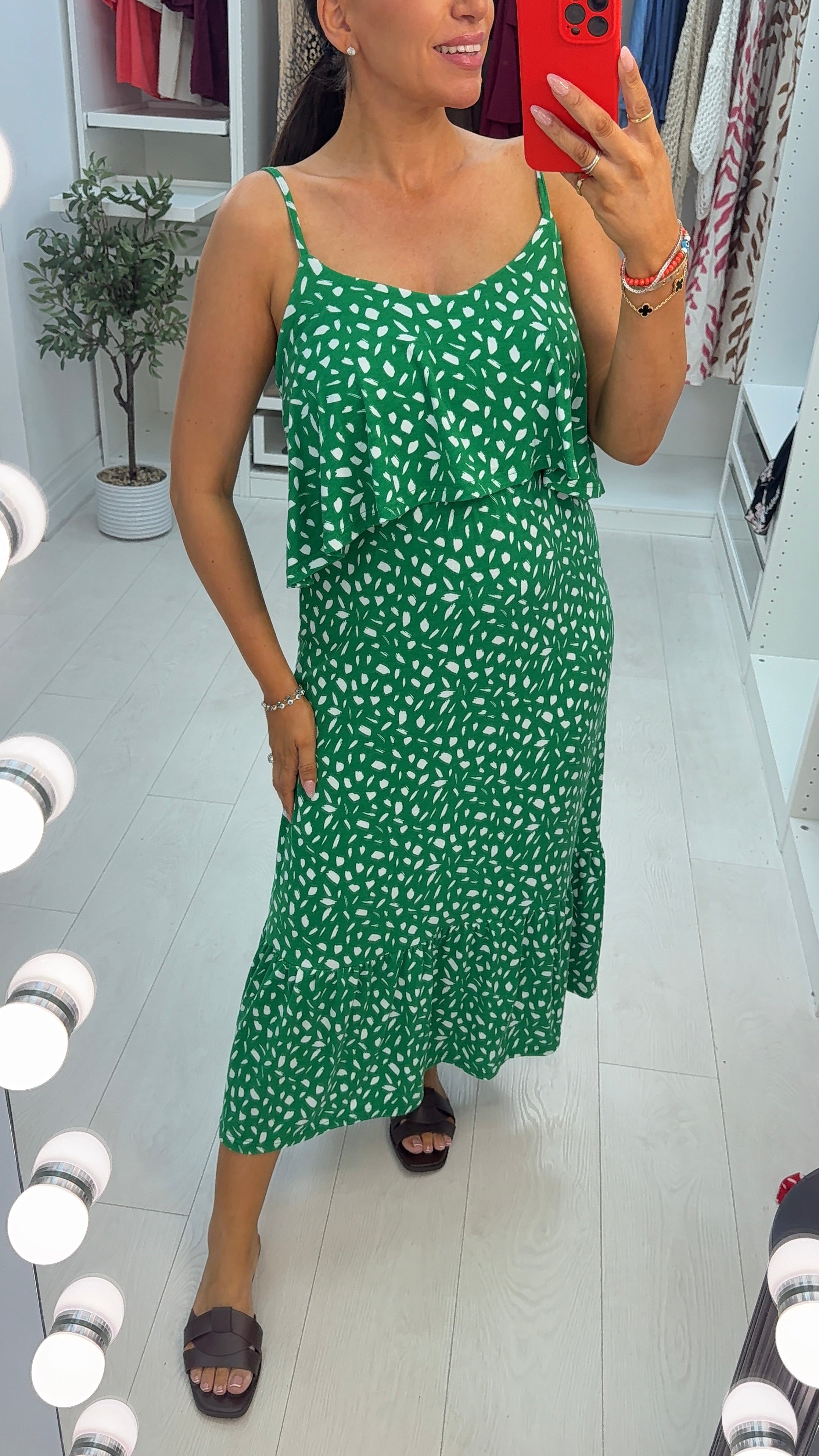 Loulla Strappy Loose Fit Maxi Dress