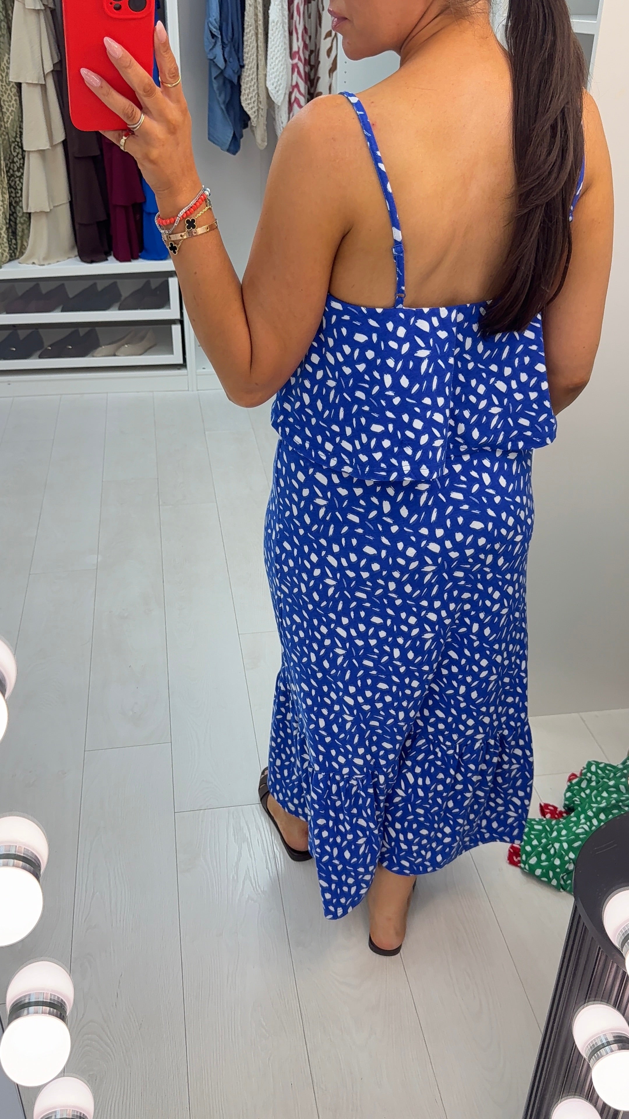 Loulla Strappy Loose Fit Maxi Dress