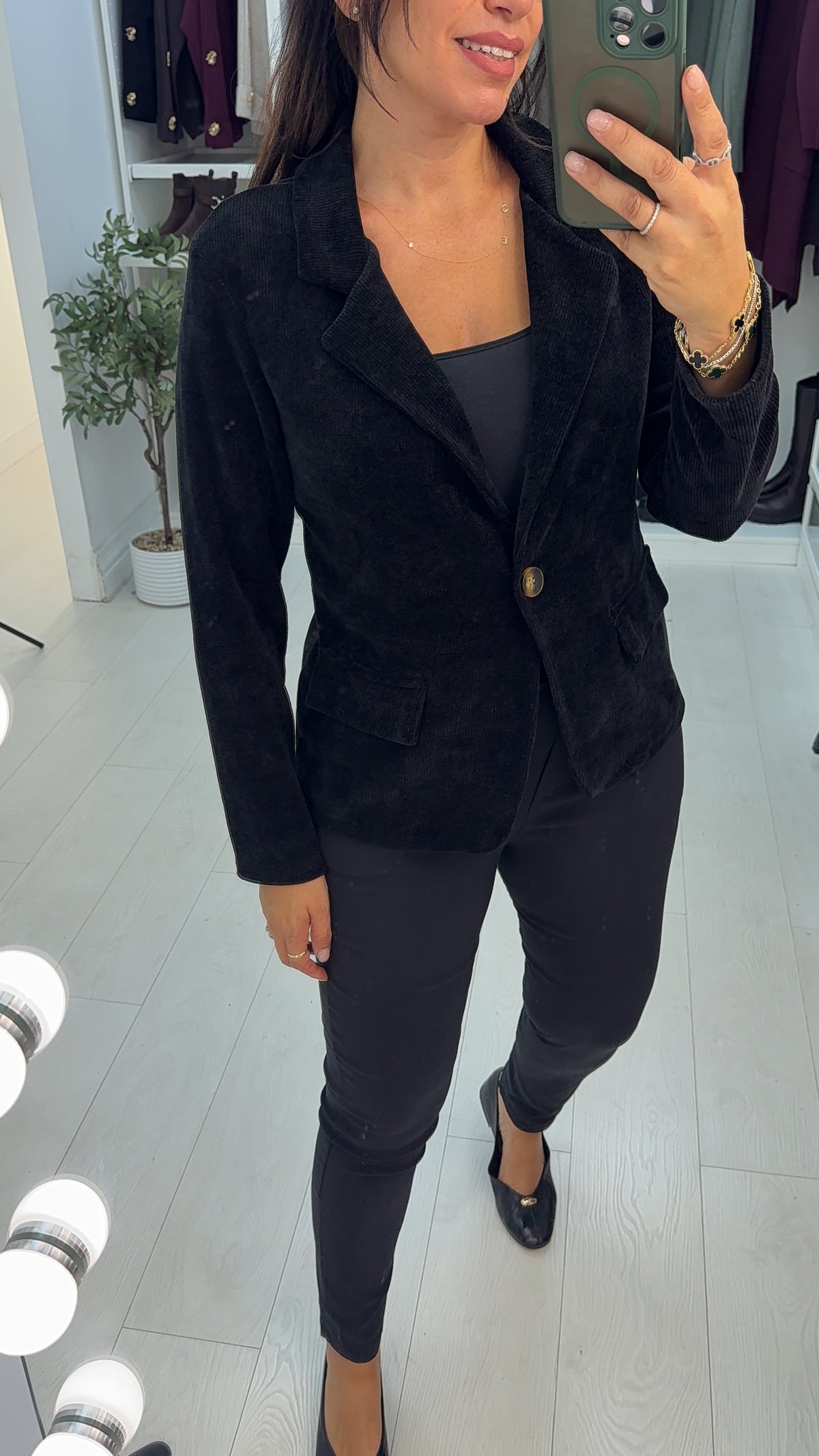 Isla Corduroy Lightweight Blazer