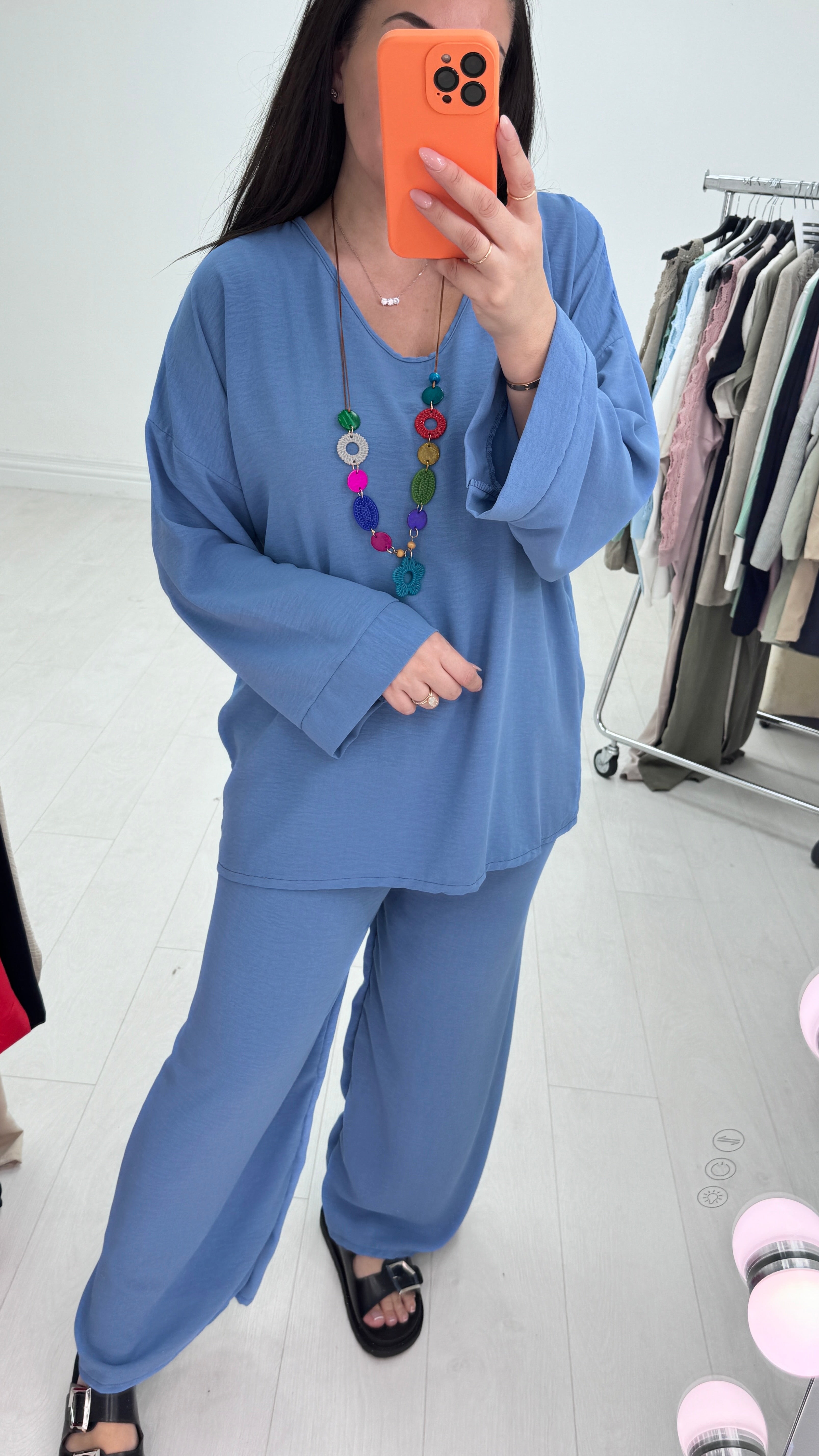 Suzanna Loose Fit Trouser Set