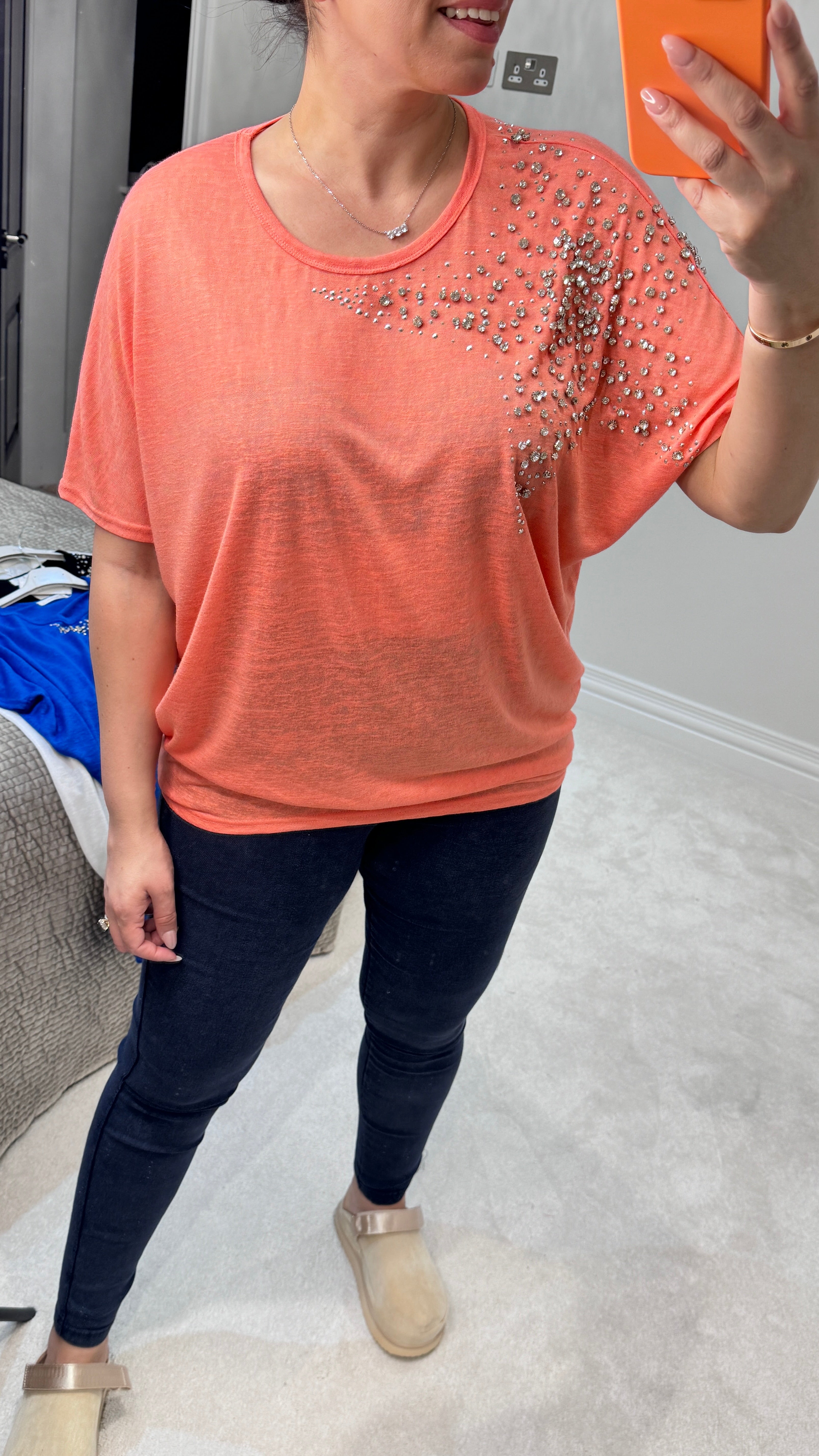 Demila Diamante Star Design T-Shirt