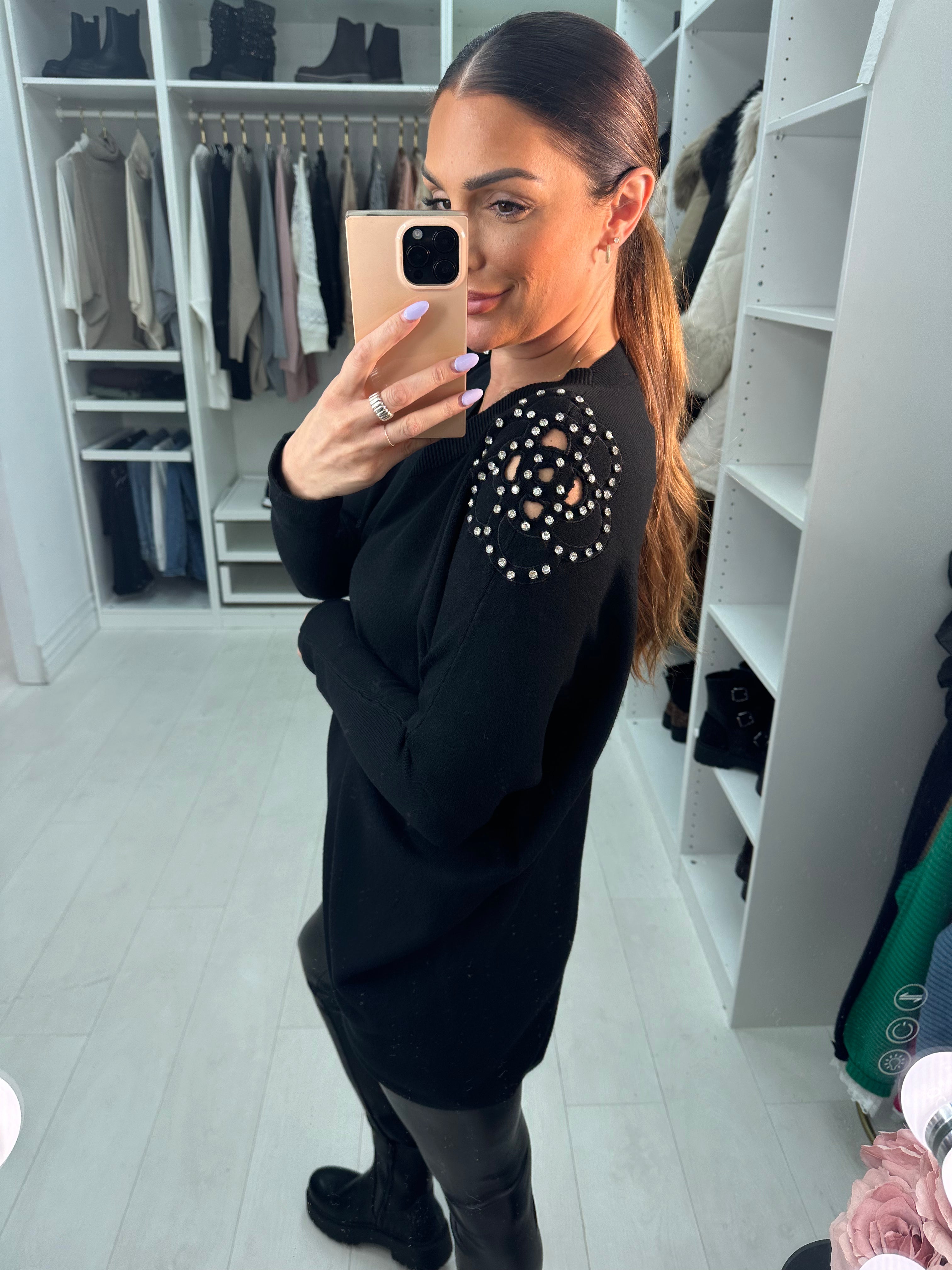 Jess Diamond Flower Jumper