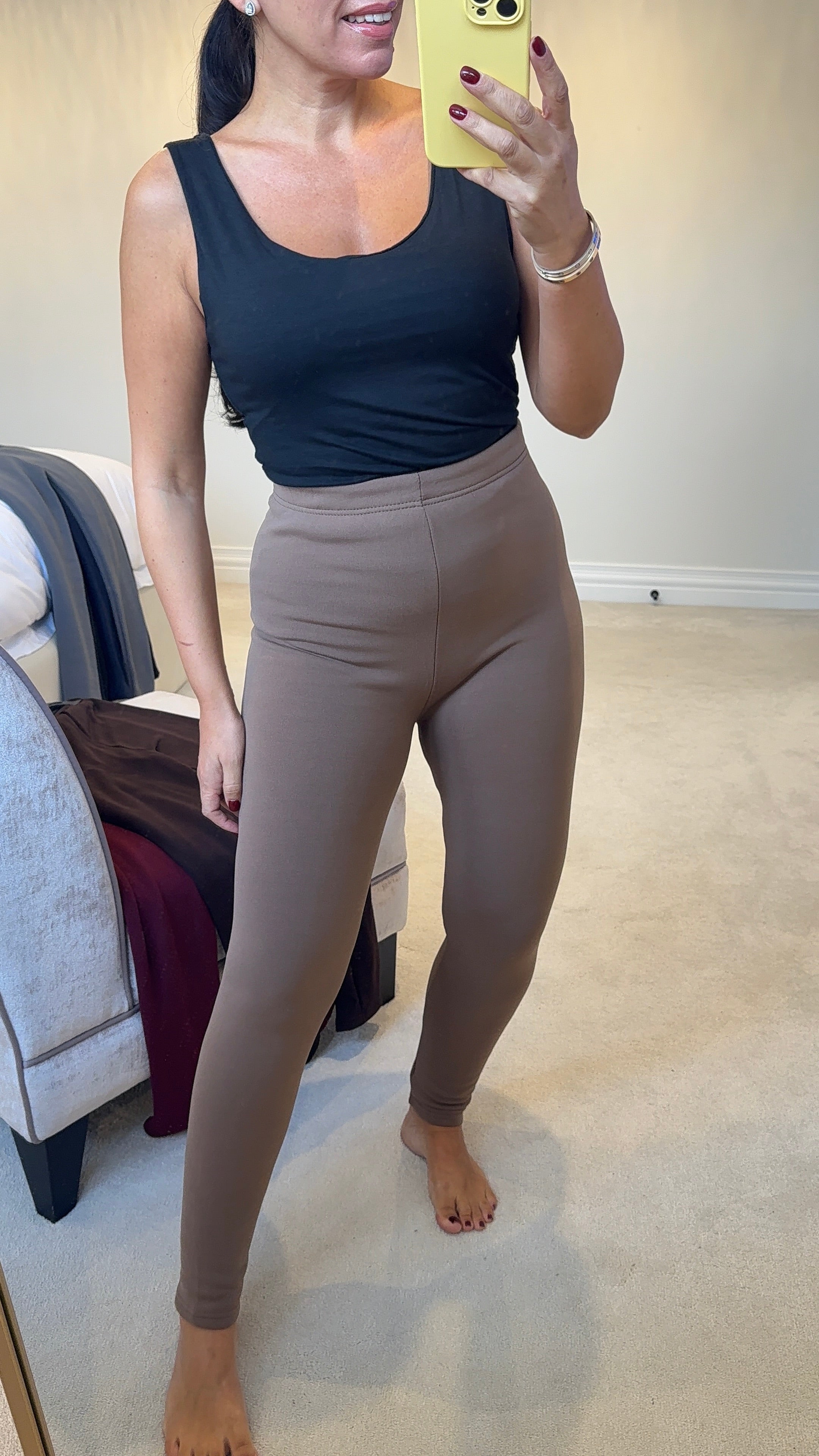 Moda Plain Thermal Leggings