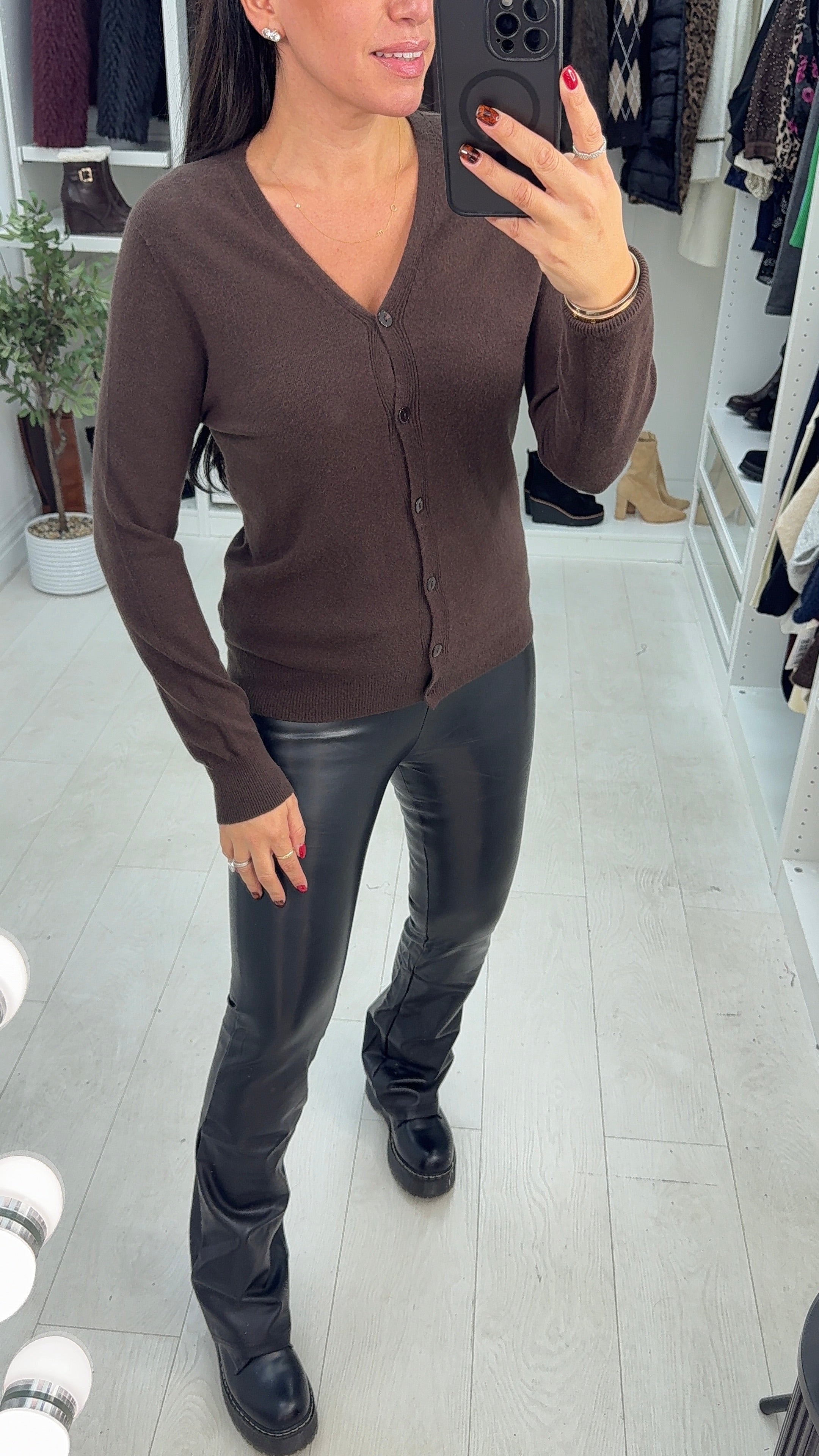 Salem Plain Super Soft Cardigan