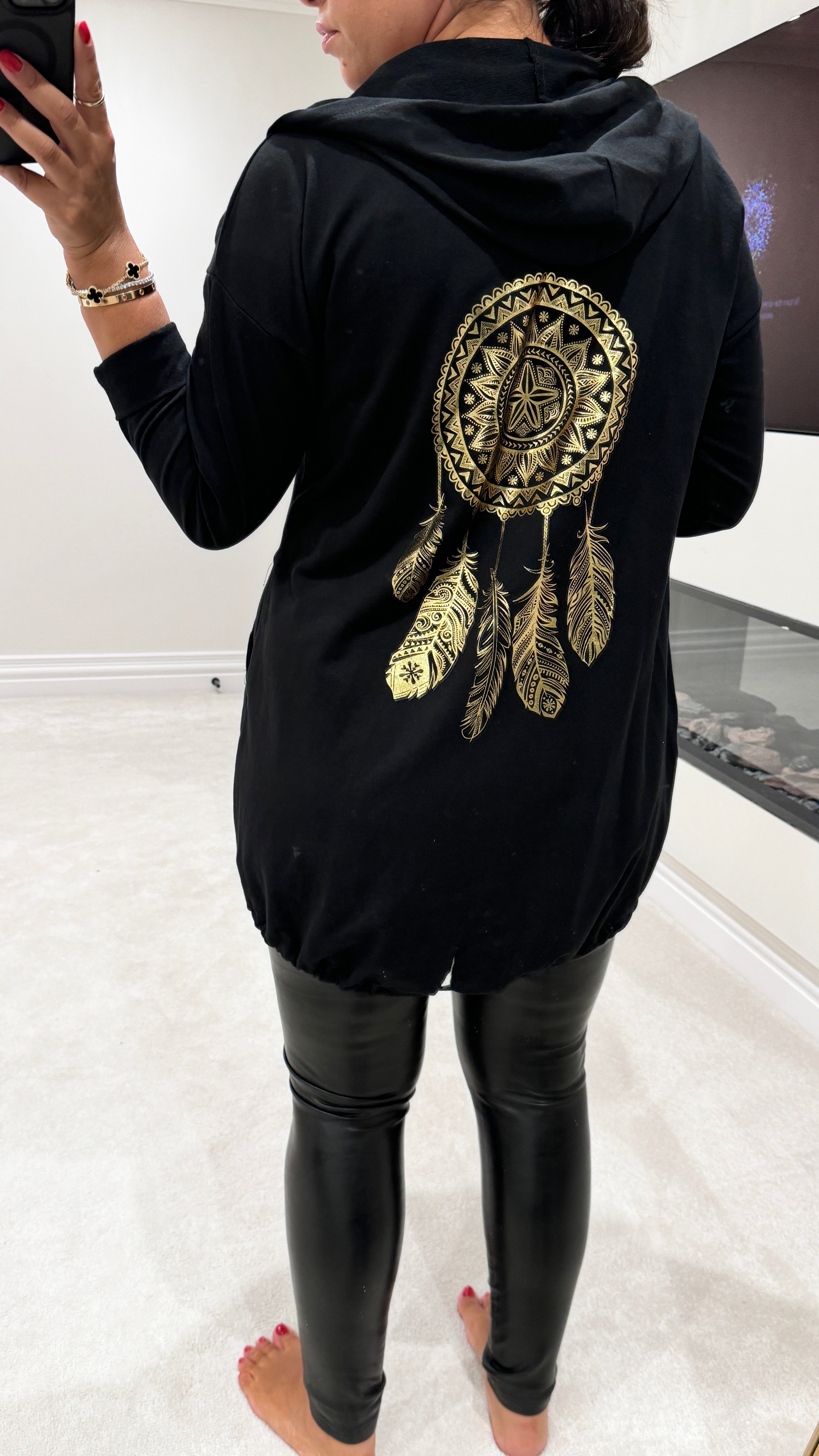 Tania Dreamcatcher Detail Hooded Jacket