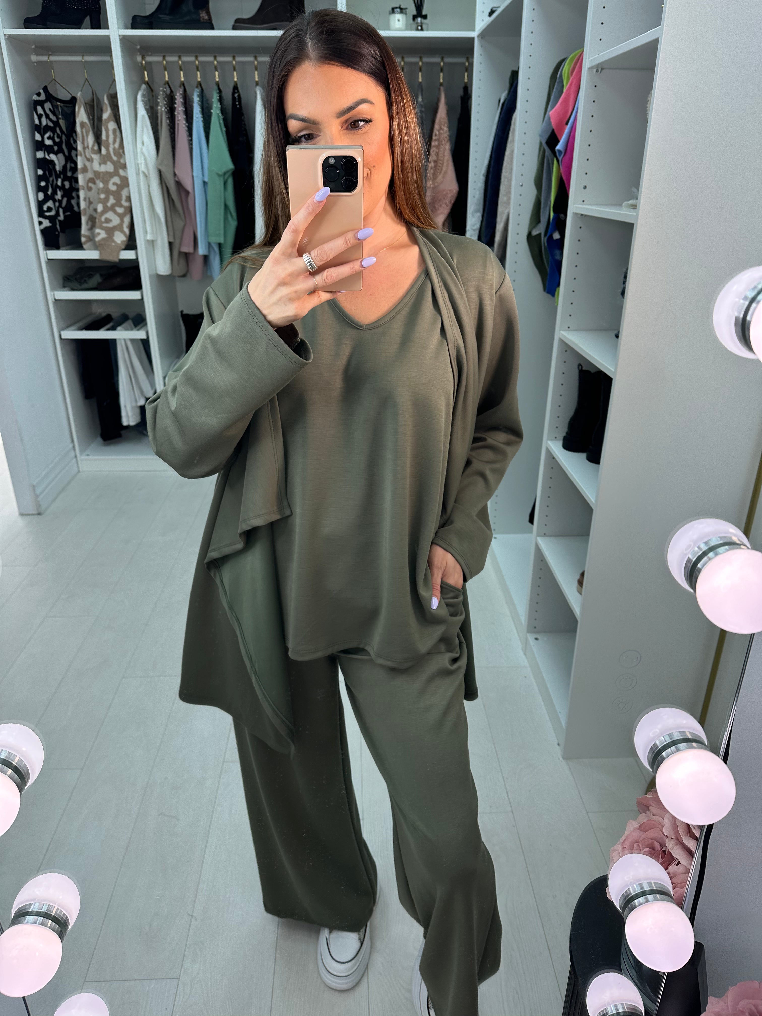 Frannie Plain Soft 3 Piece Co-Ord Set