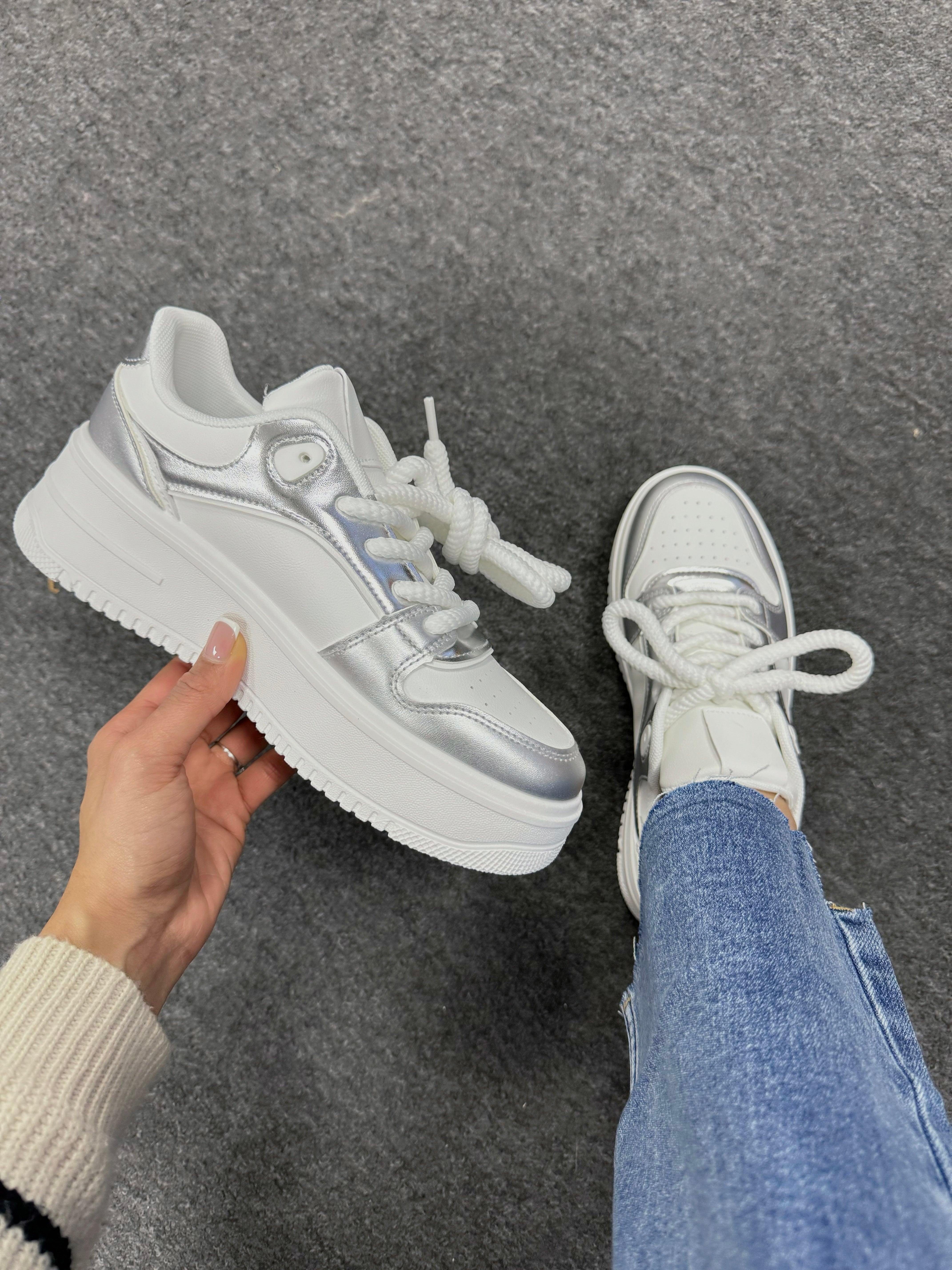 Olivia Chunky Platform Trainers