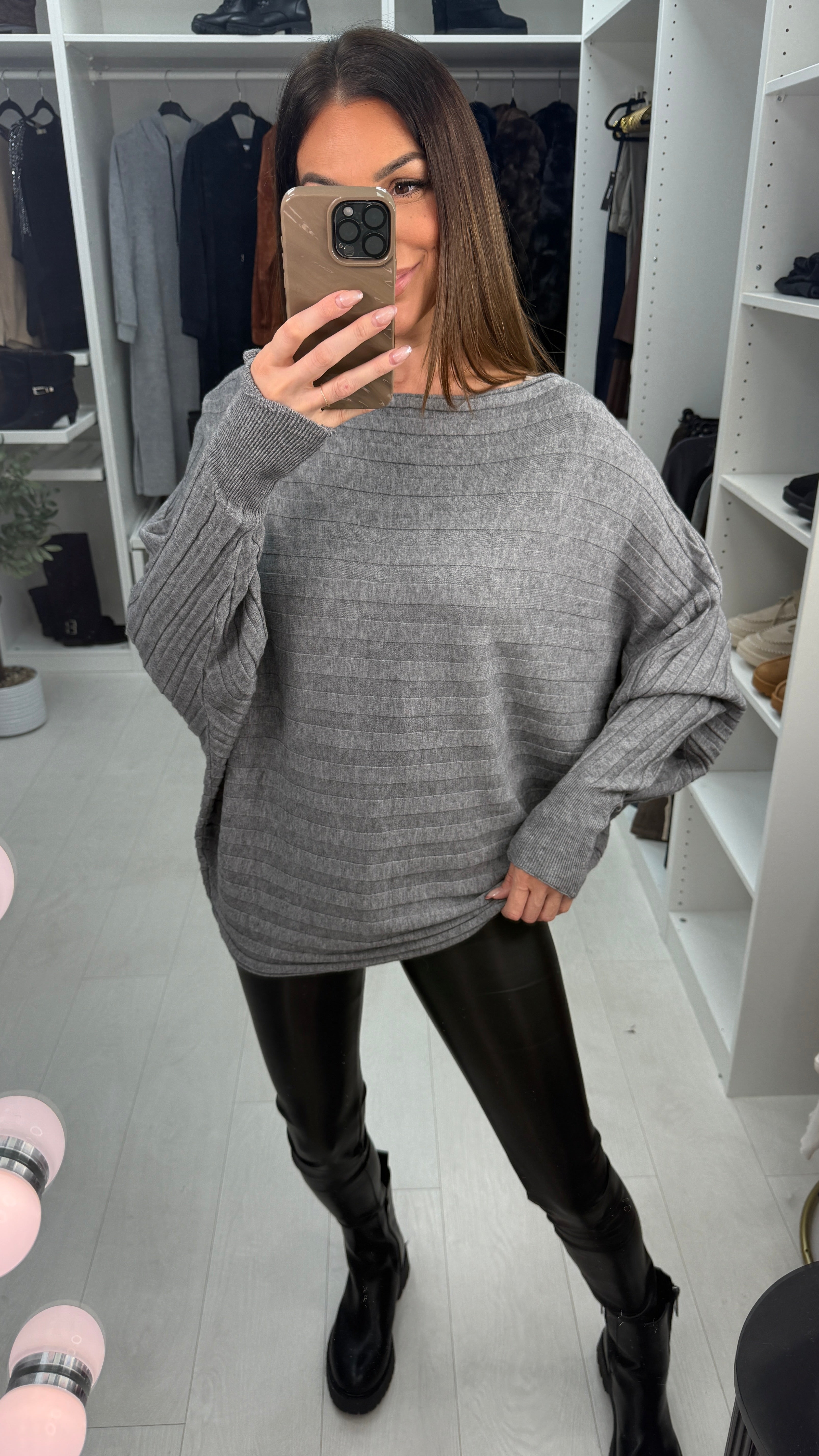 Rosalie Super Soft Batwing Knit Jumper