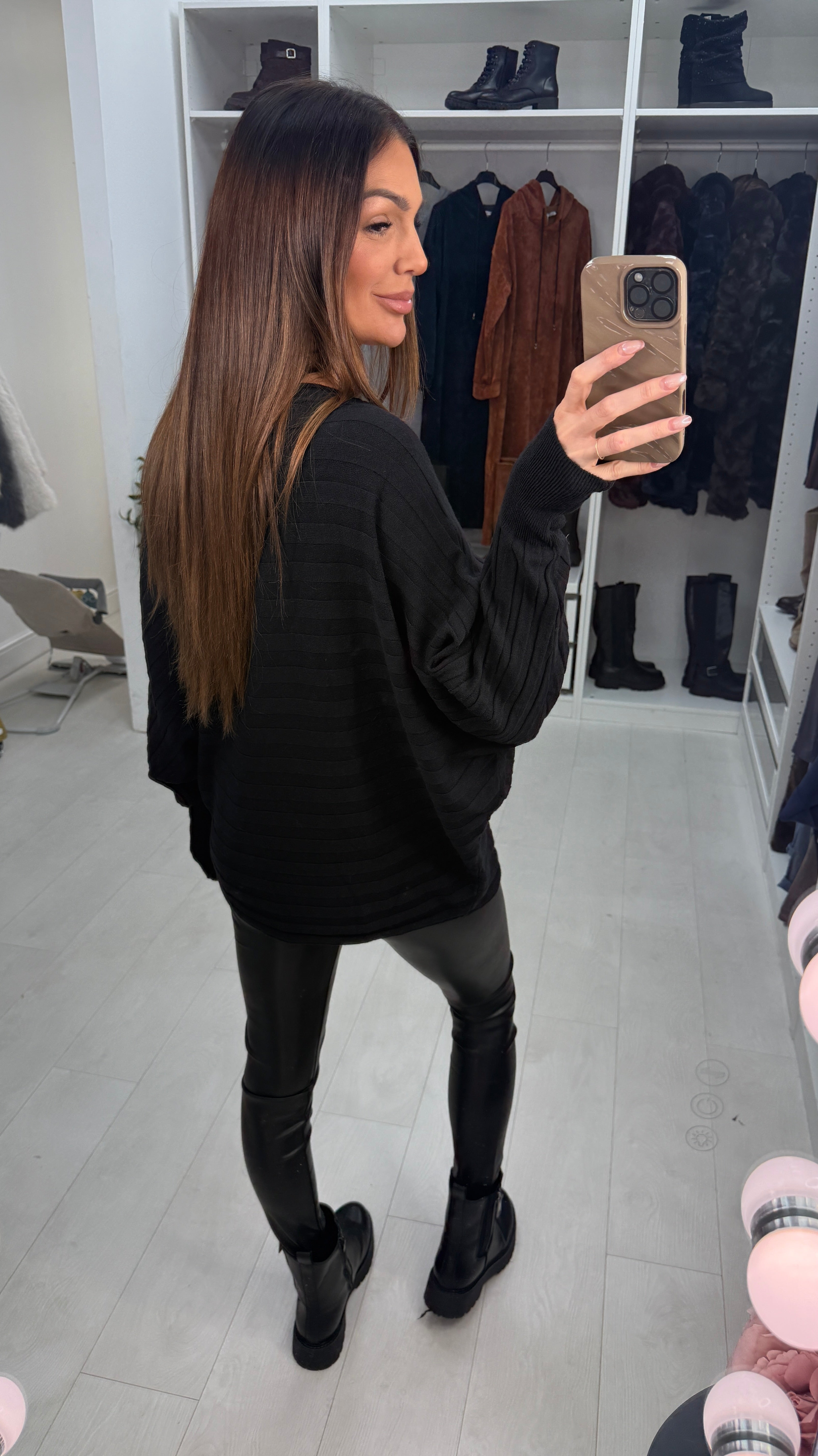 Rosalie Super Soft Batwing Knit Jumper