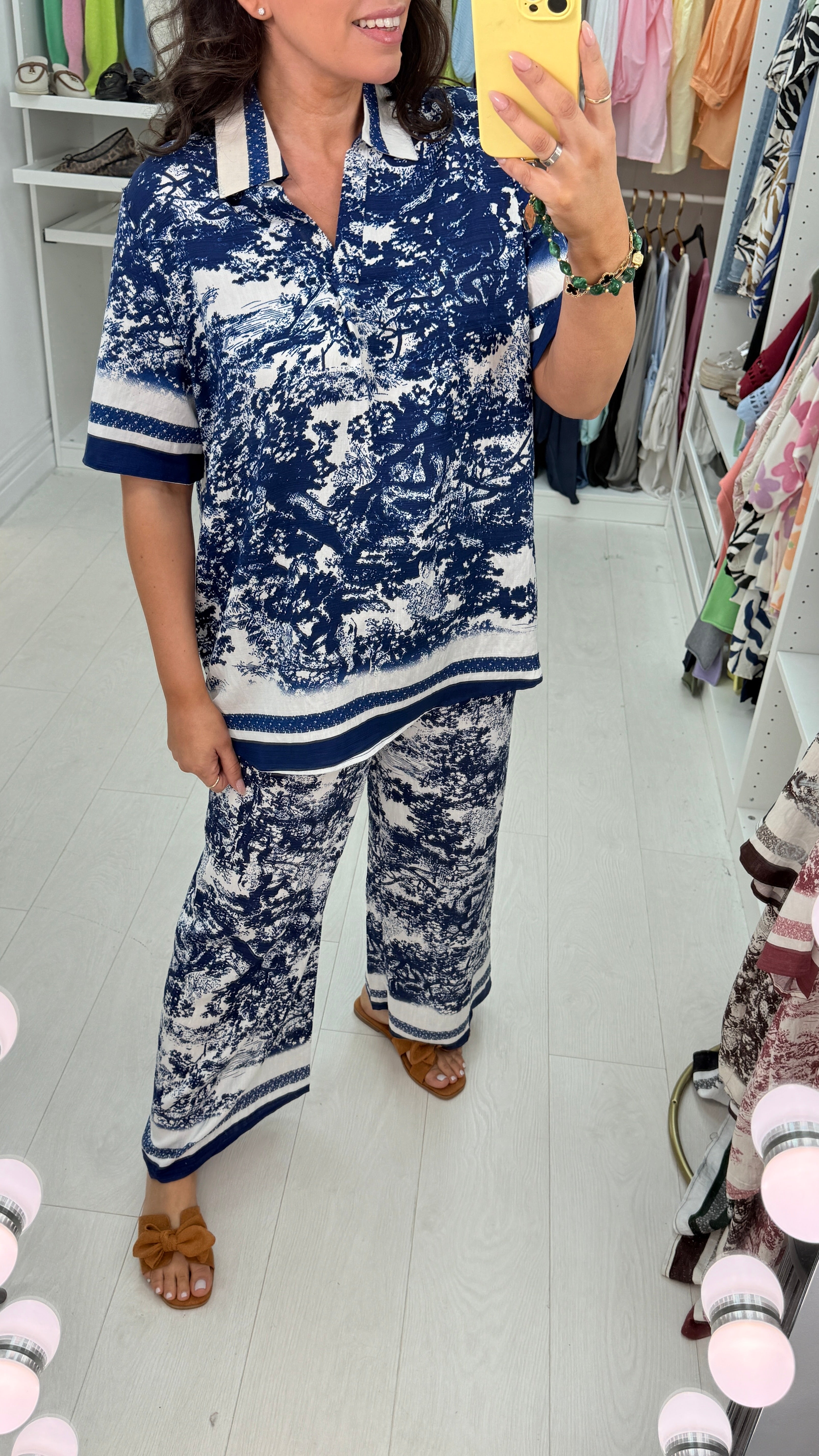 Elyana Print Design Co-Ord Set