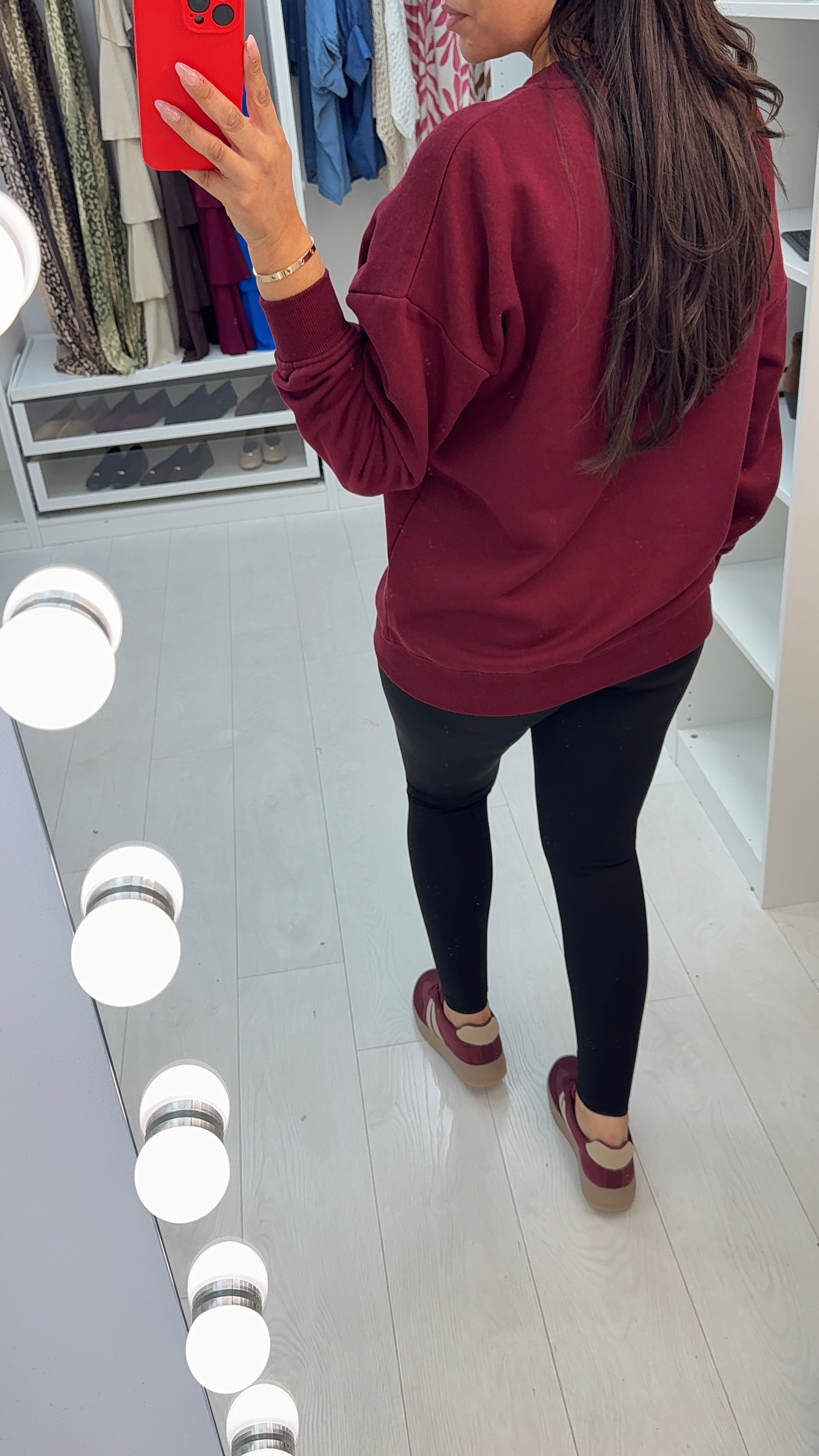 Daria 'Weekend' Slogan Loose Fit Sweatshirt