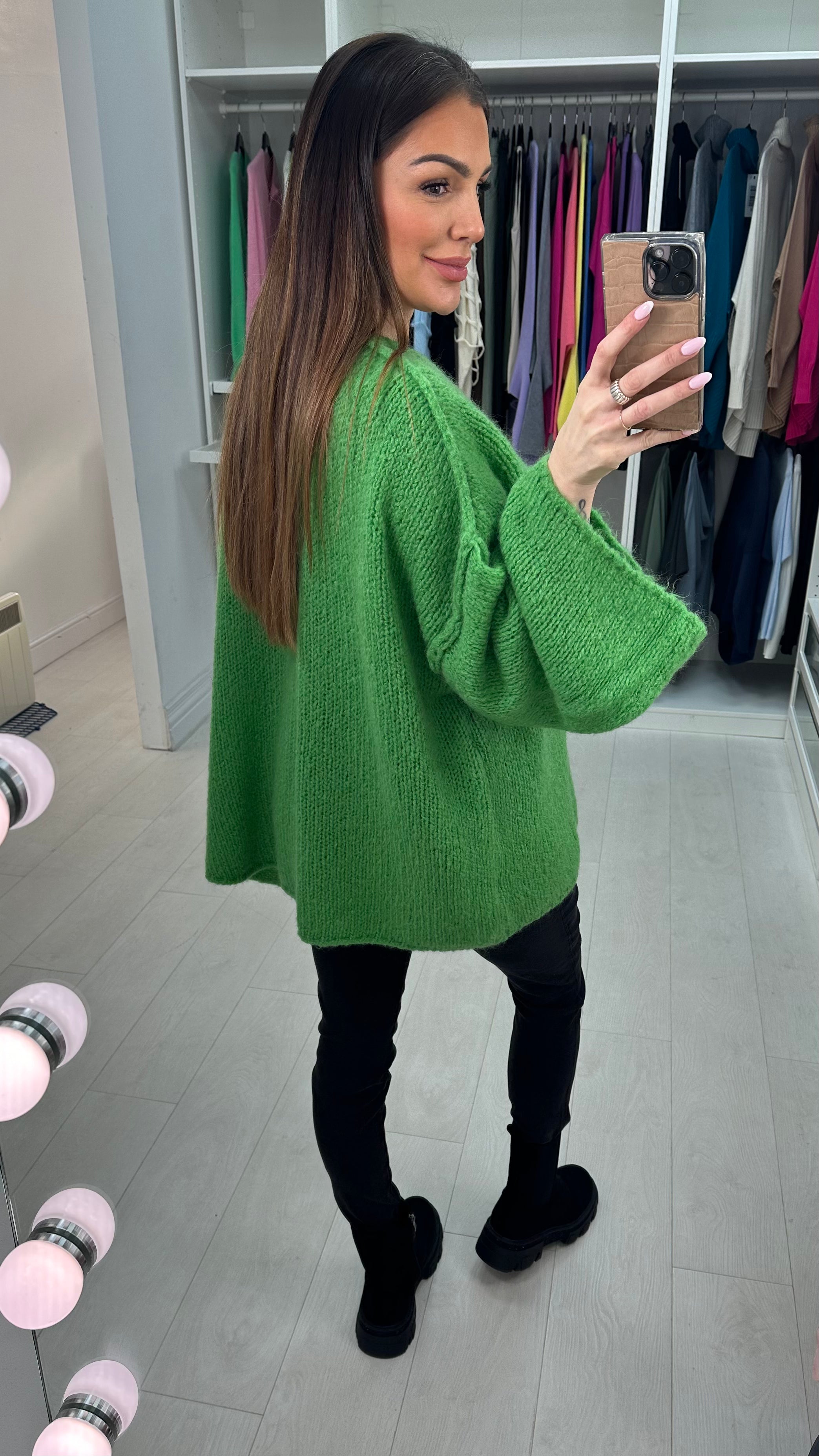 Bellmira Plain Super Soft Oversized Jumper