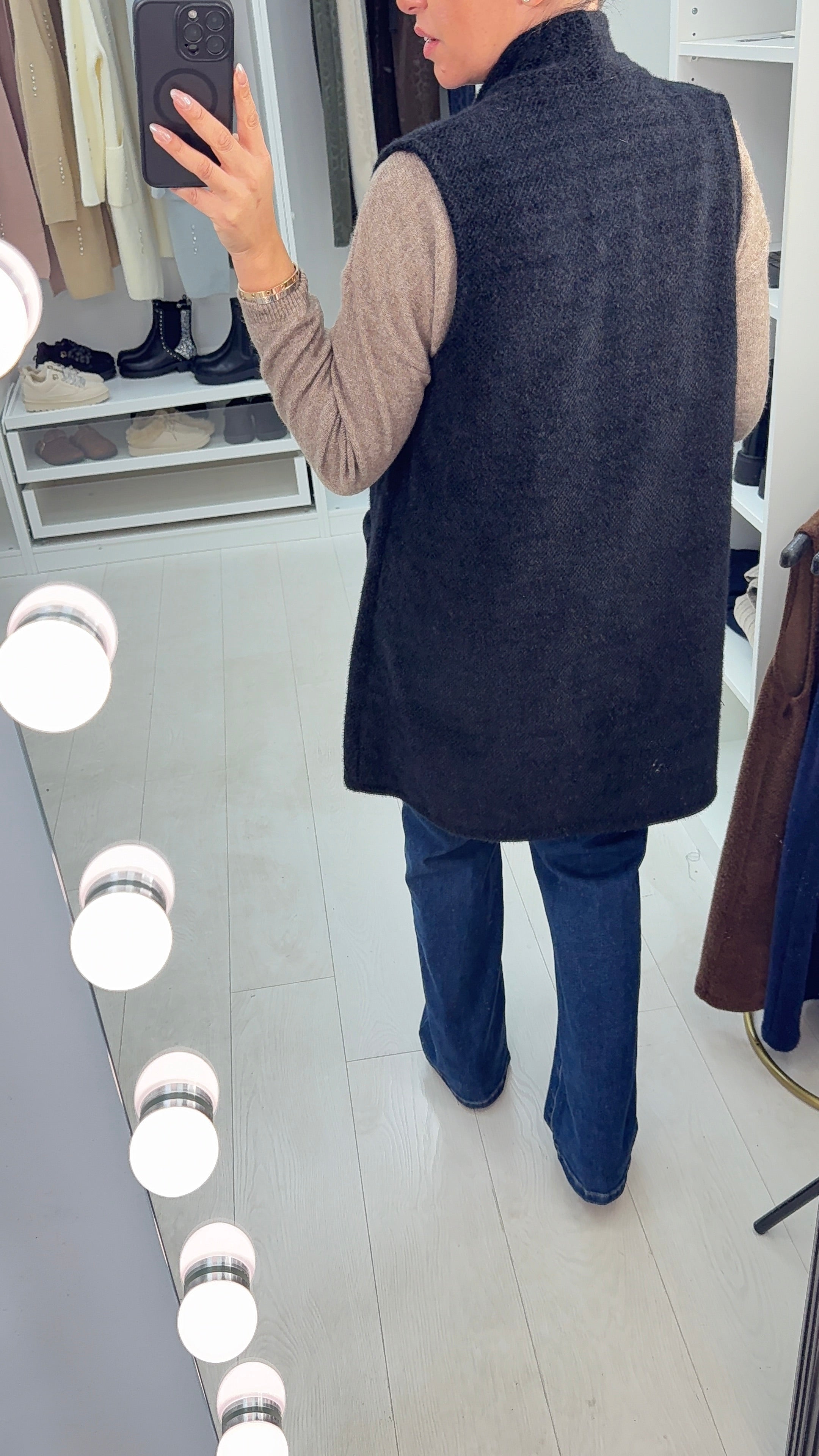 Emma Open Front Super Soft Gilet