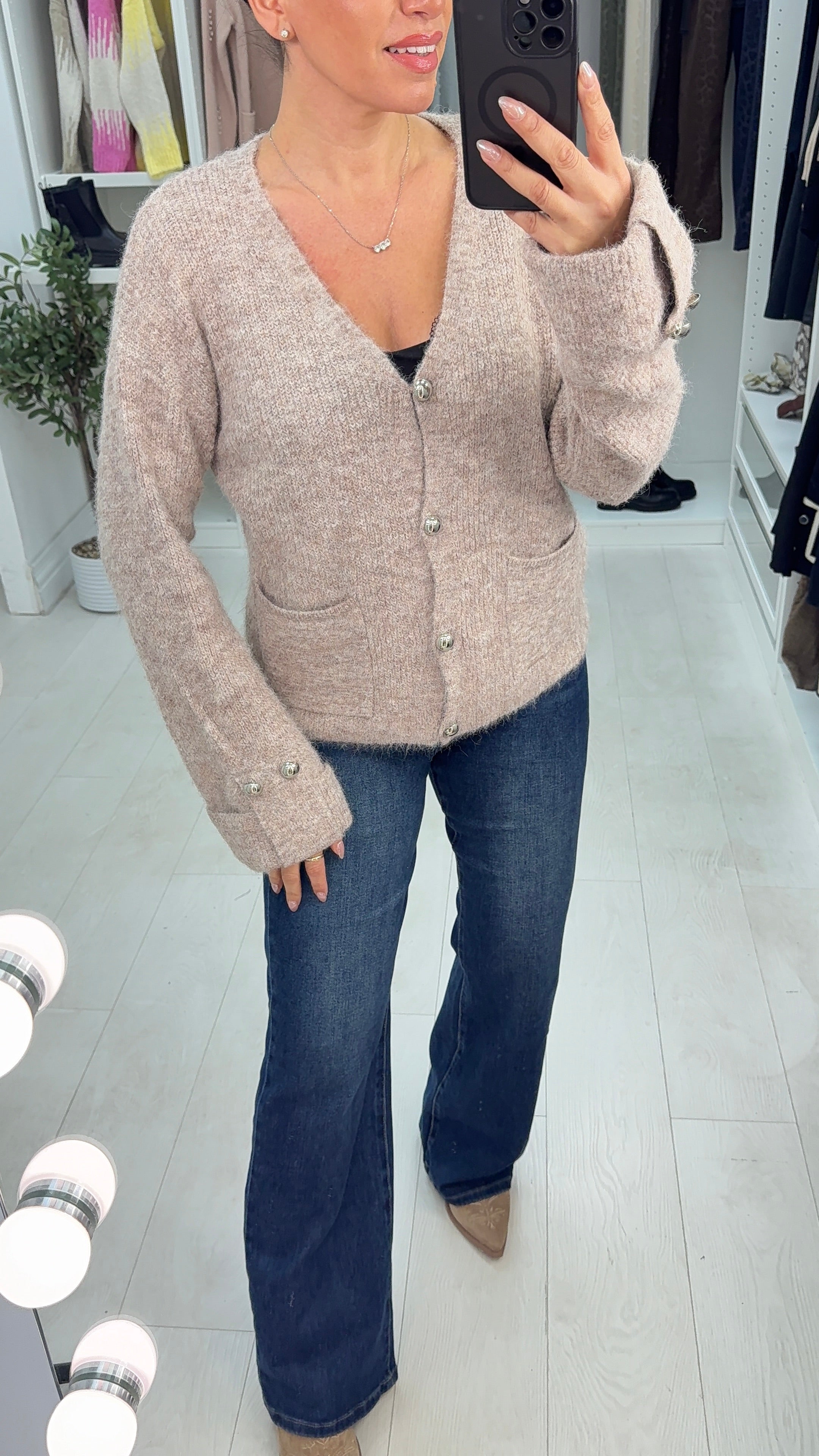 Karin Super Soft Button Front Cardigan