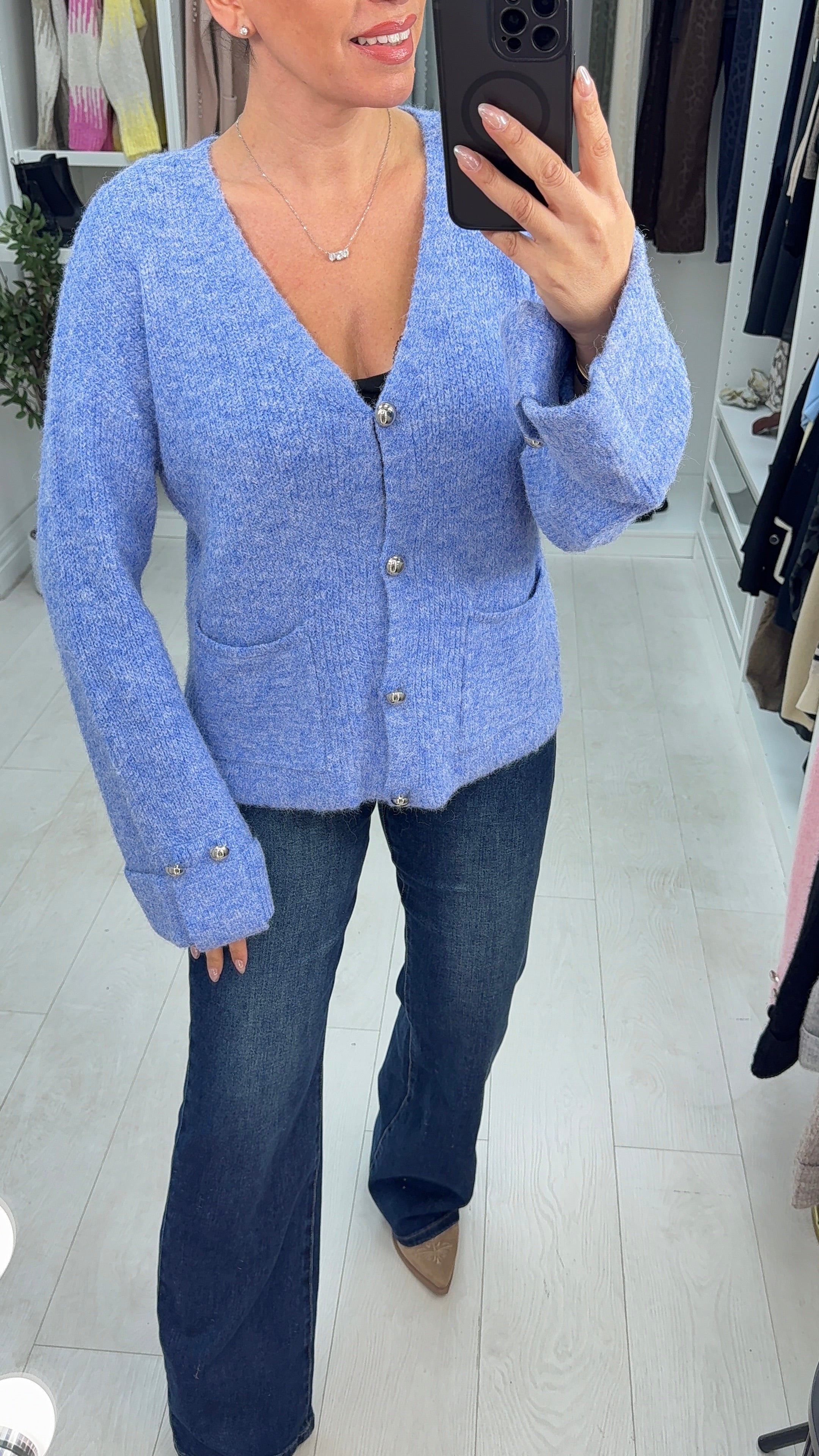 Karin Super Soft Button Front Cardigan