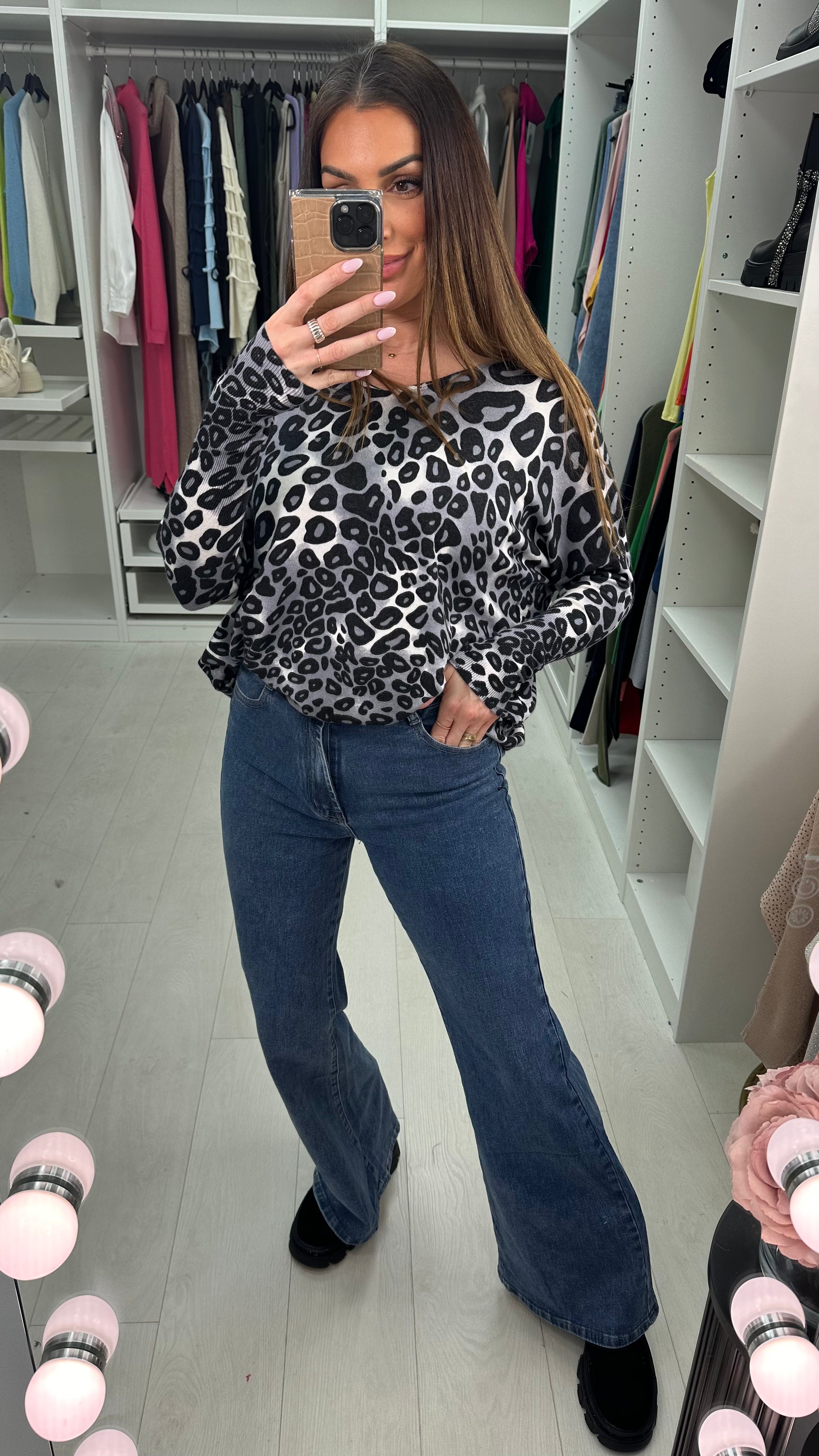 Lorel High Waisted Bootcut Jeans