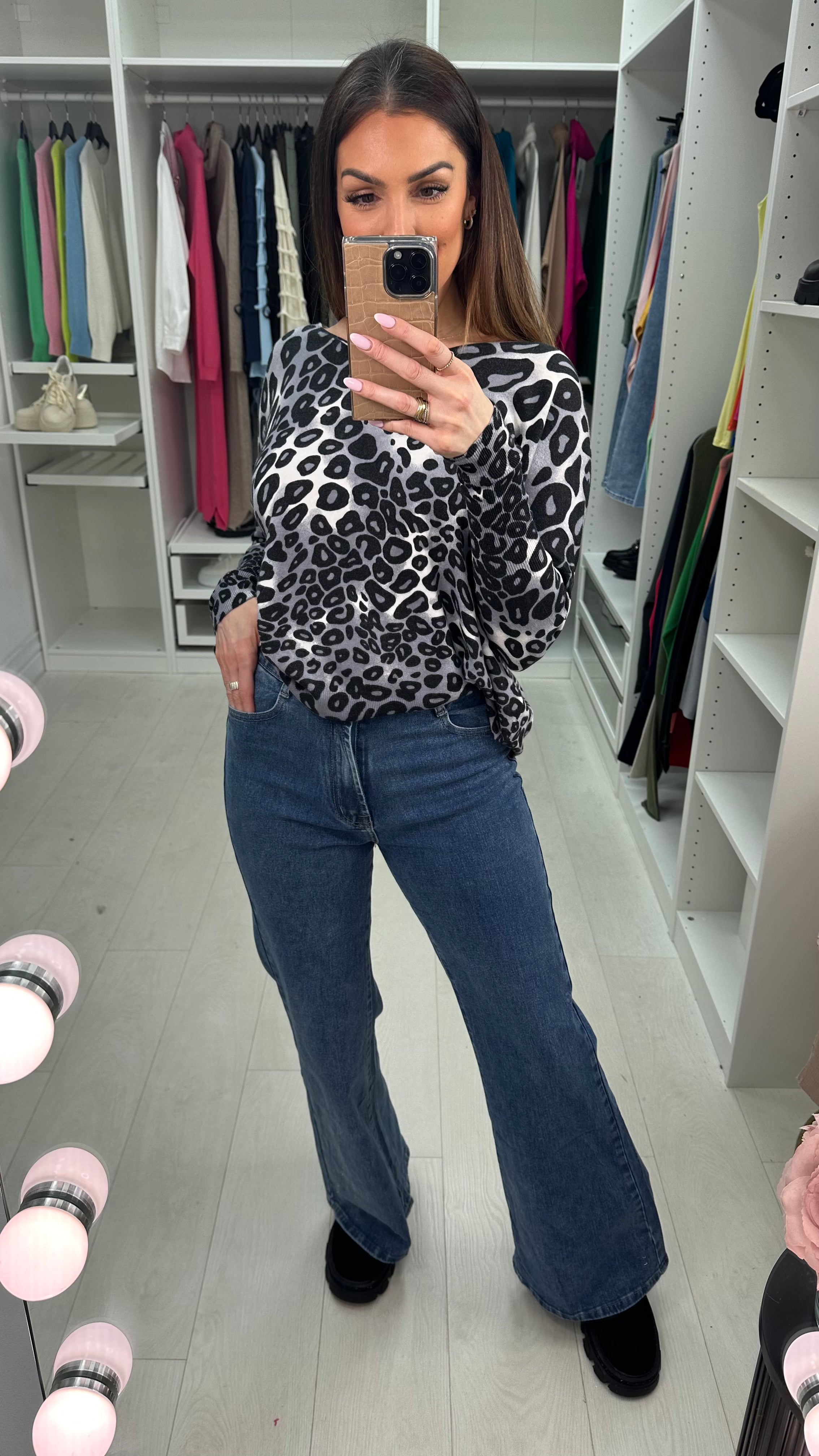 Lorel High Waisted Bootcut Jeans